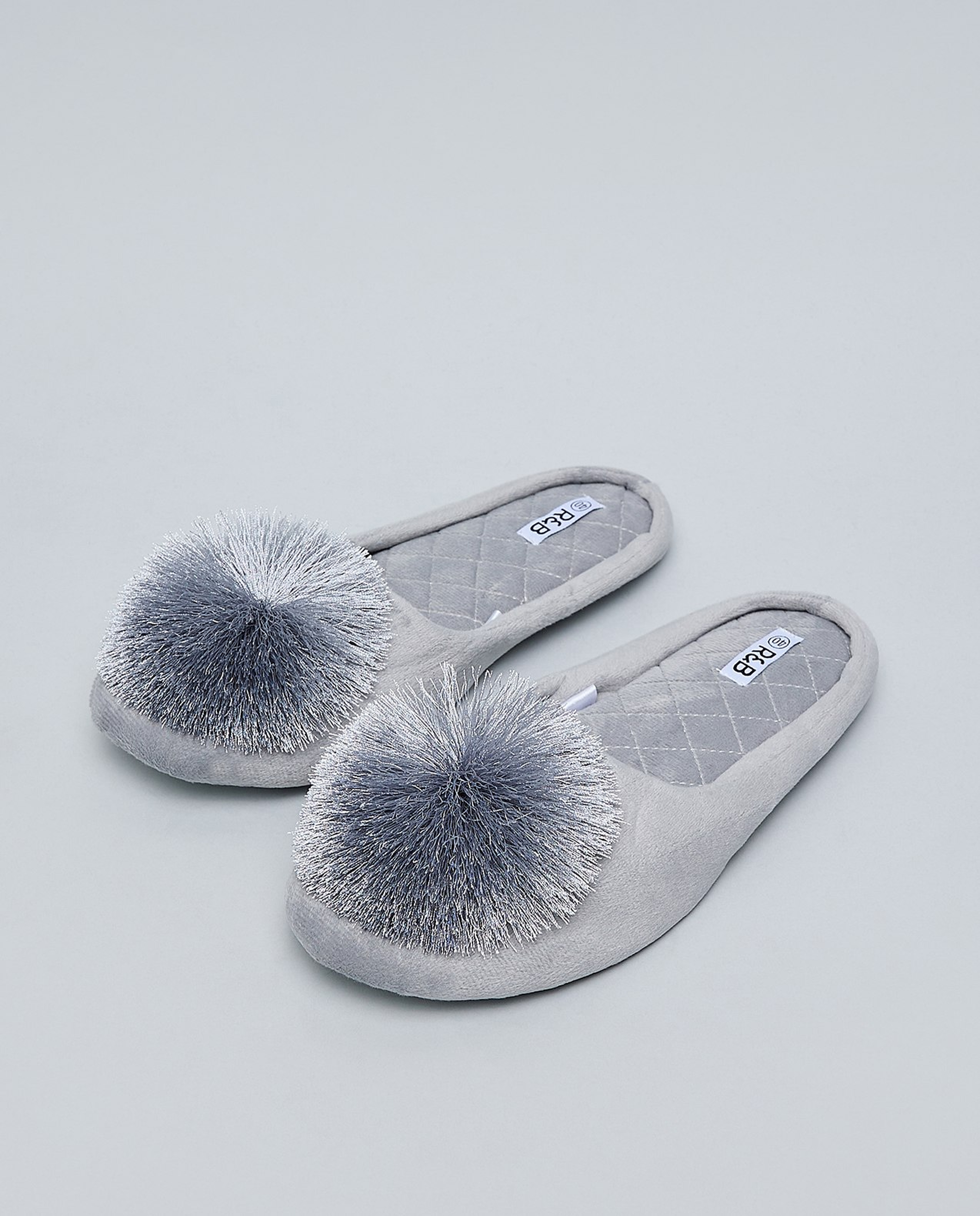 Furry Bedroom Slippers