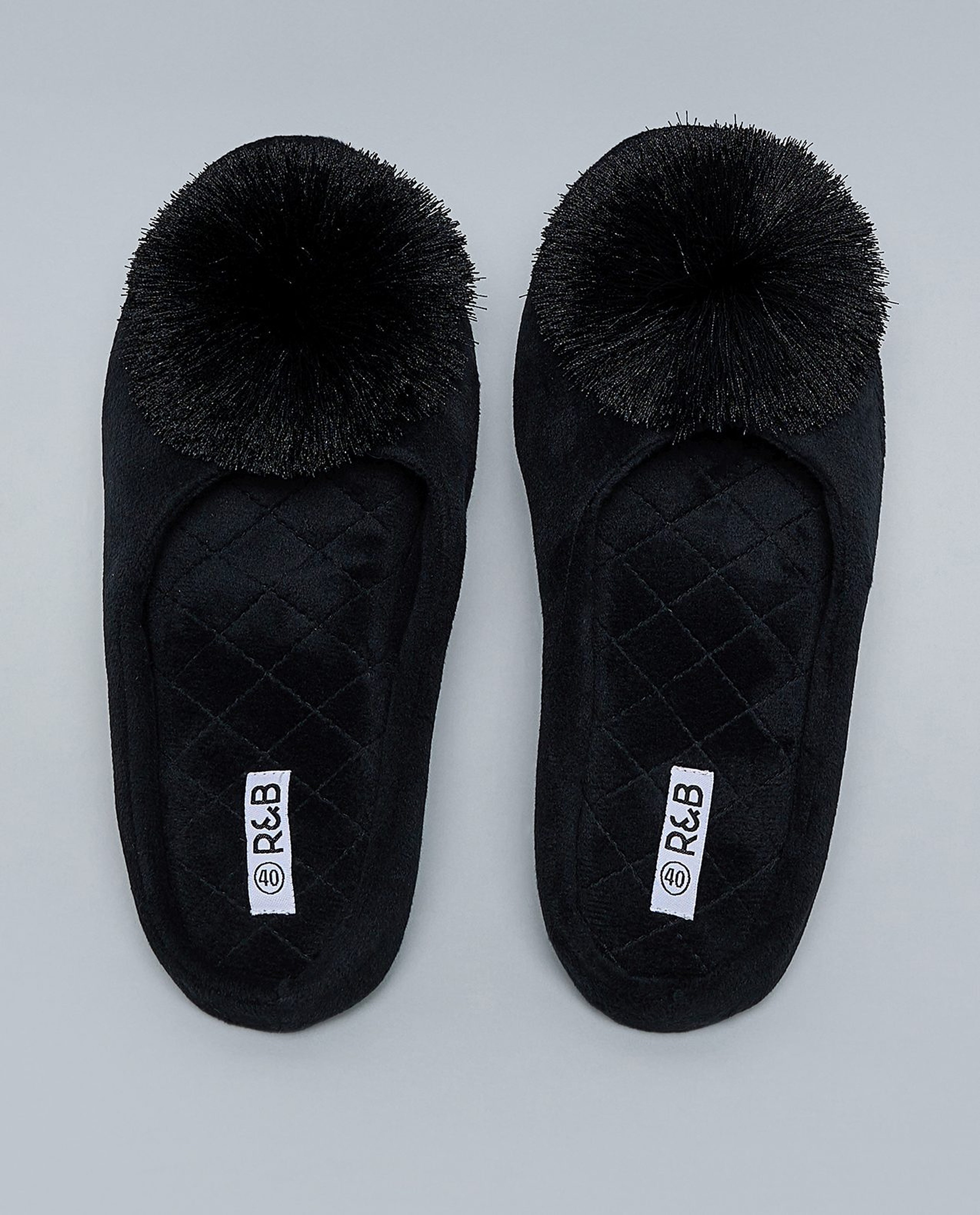 Furry Bedroom Slippers
