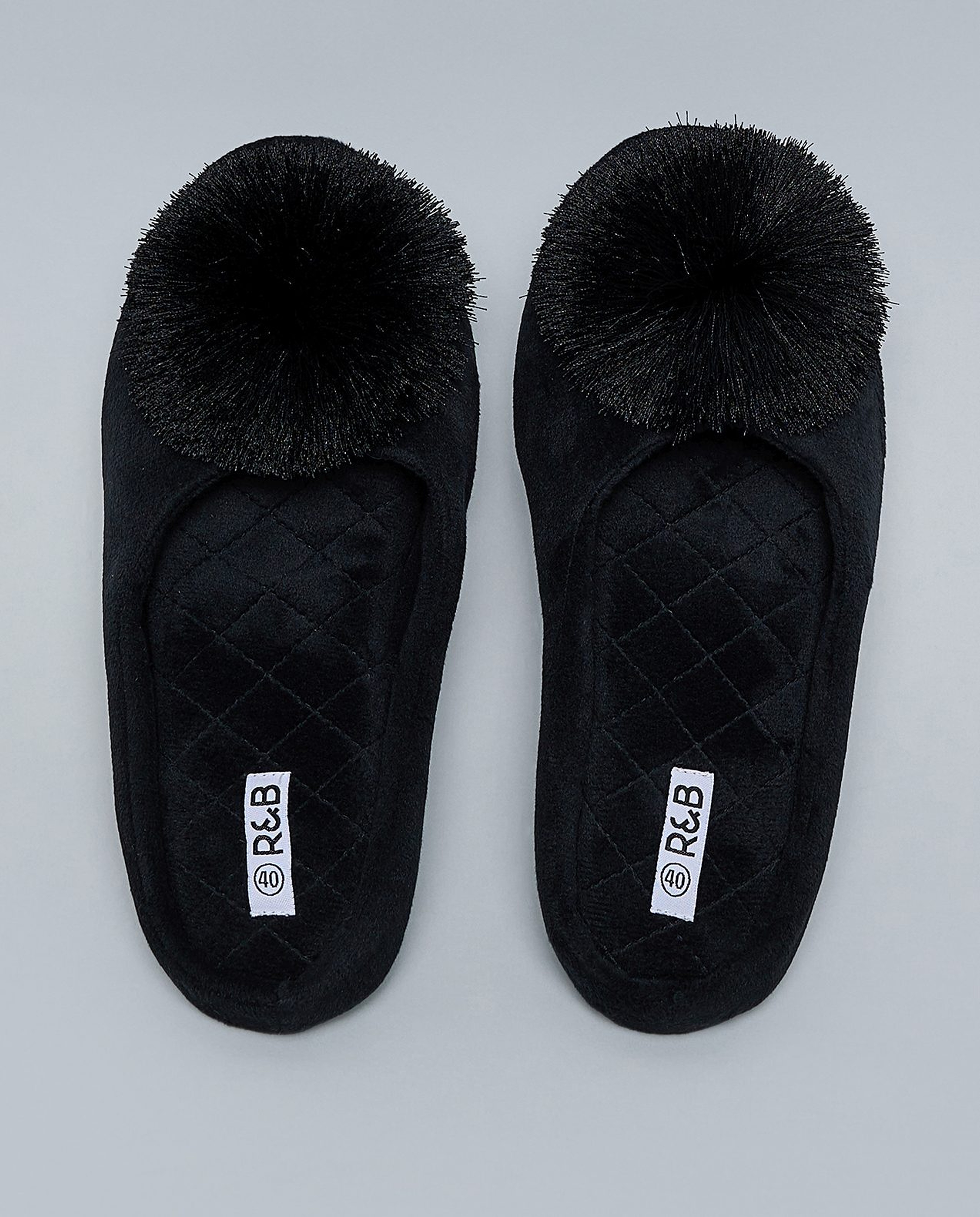 Furry Bedroom Slippers