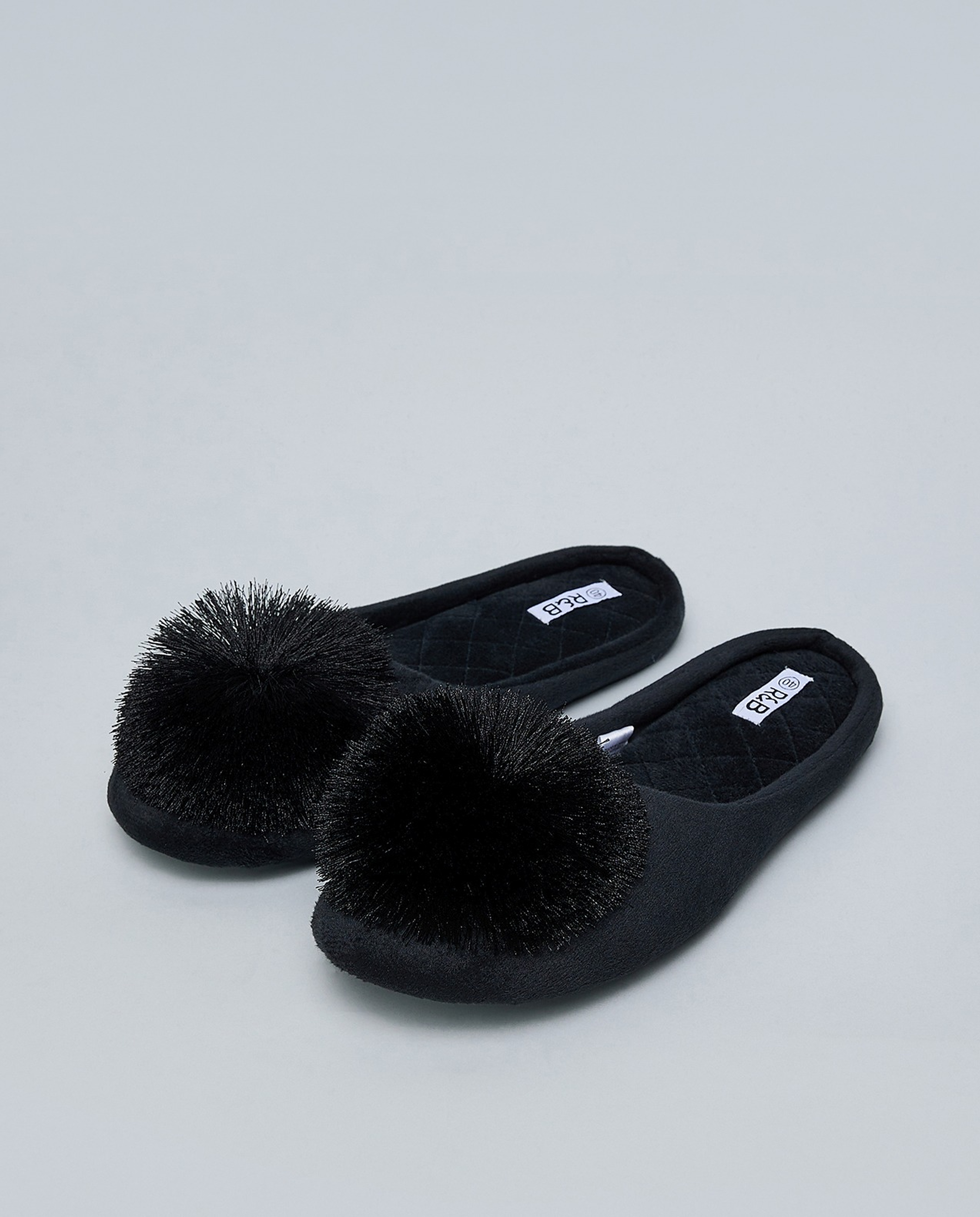 Furry Bedroom Slippers