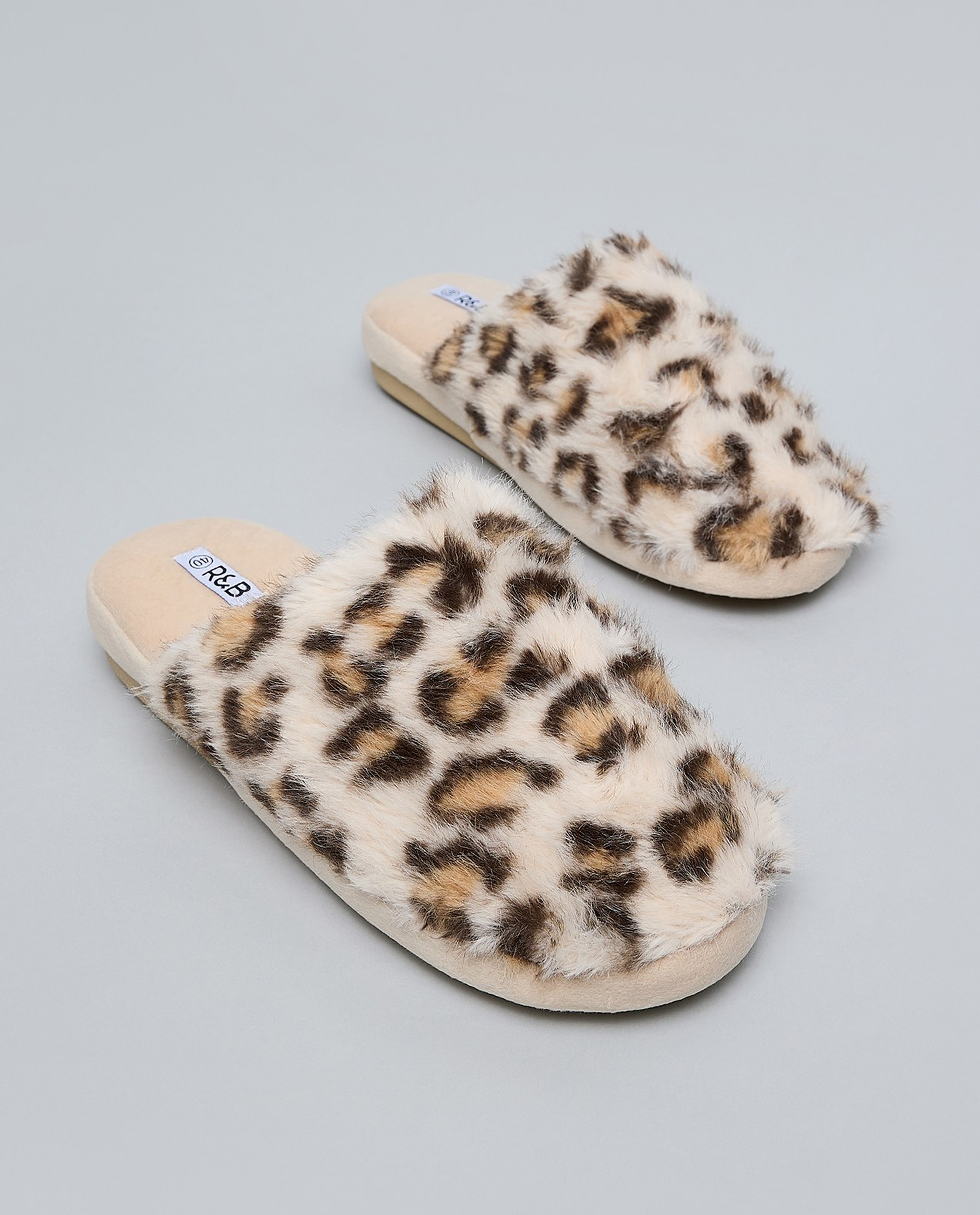 Animal Patterned Bedroom Slippers