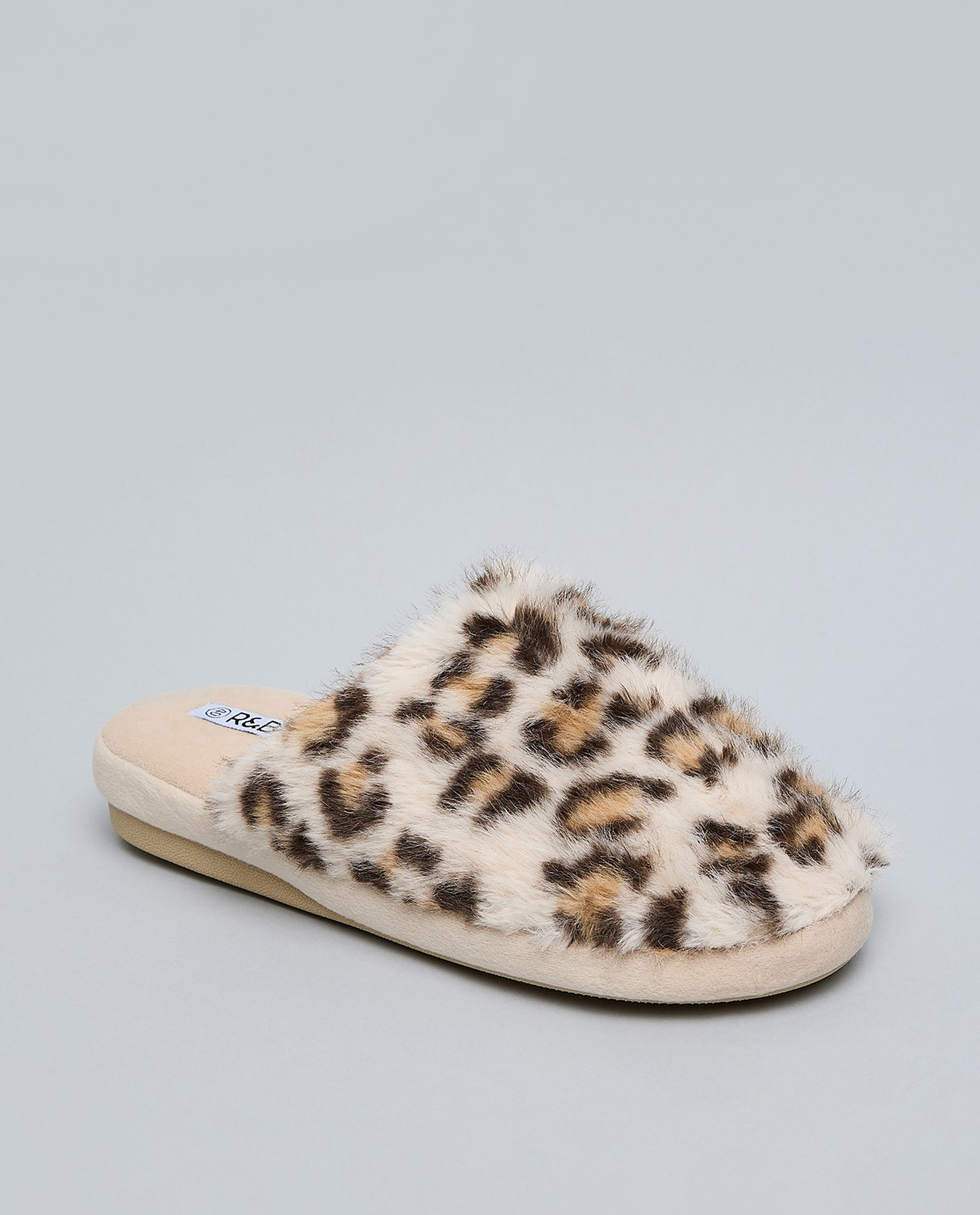 Animal Patterned Bedroom Slippers