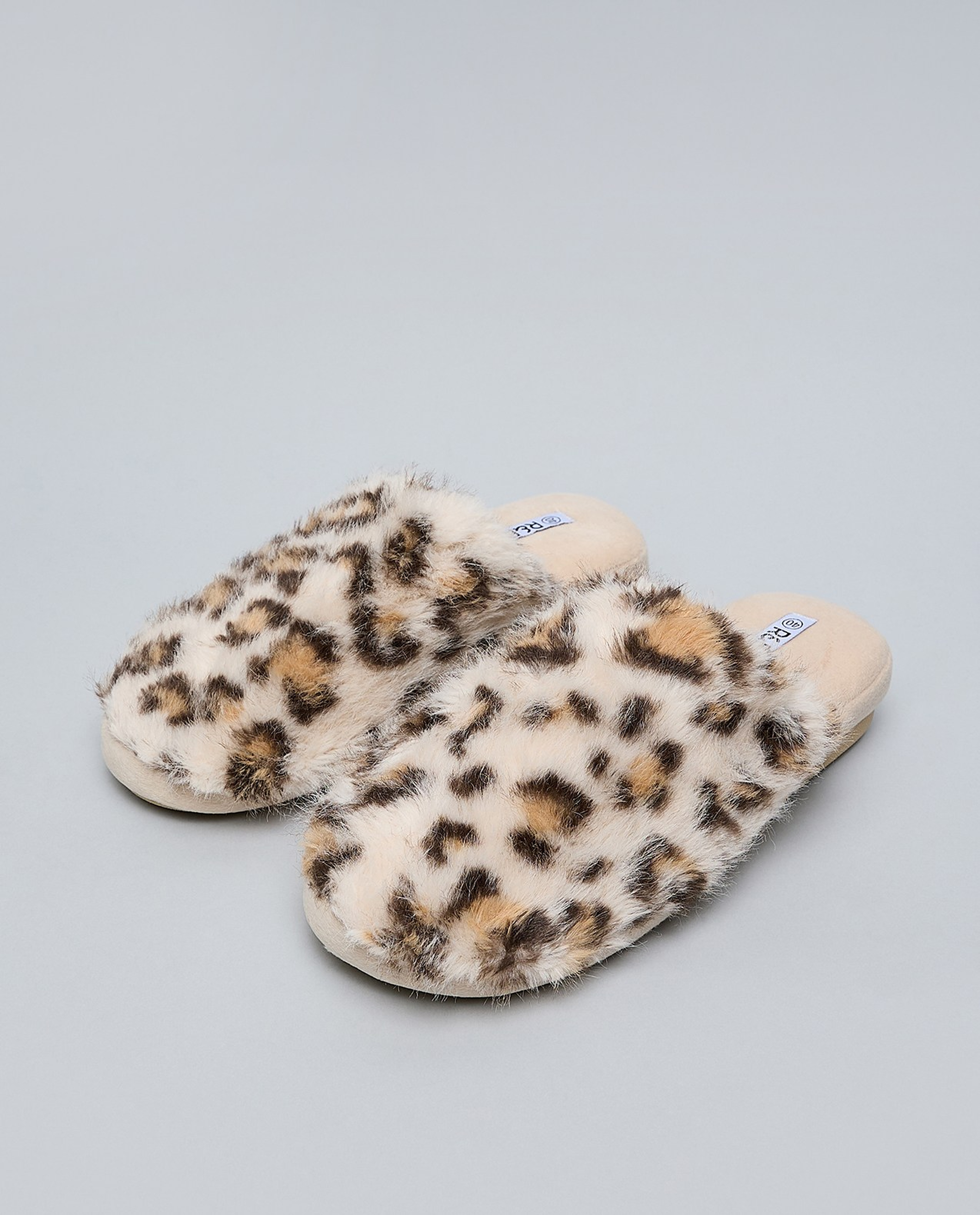 Animal Patterned Bedroom Slippers