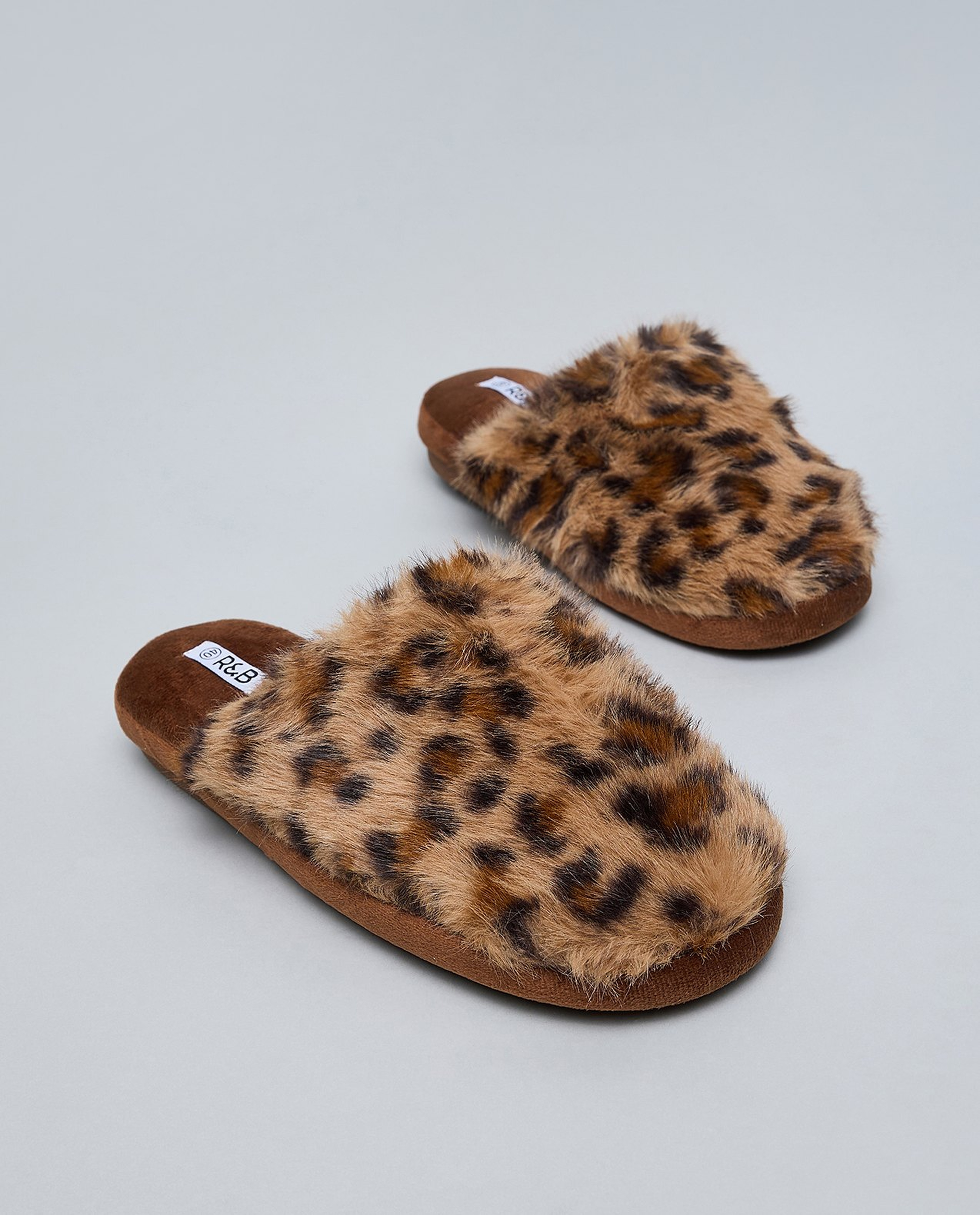 Animal Patterned Bedroom Slippers