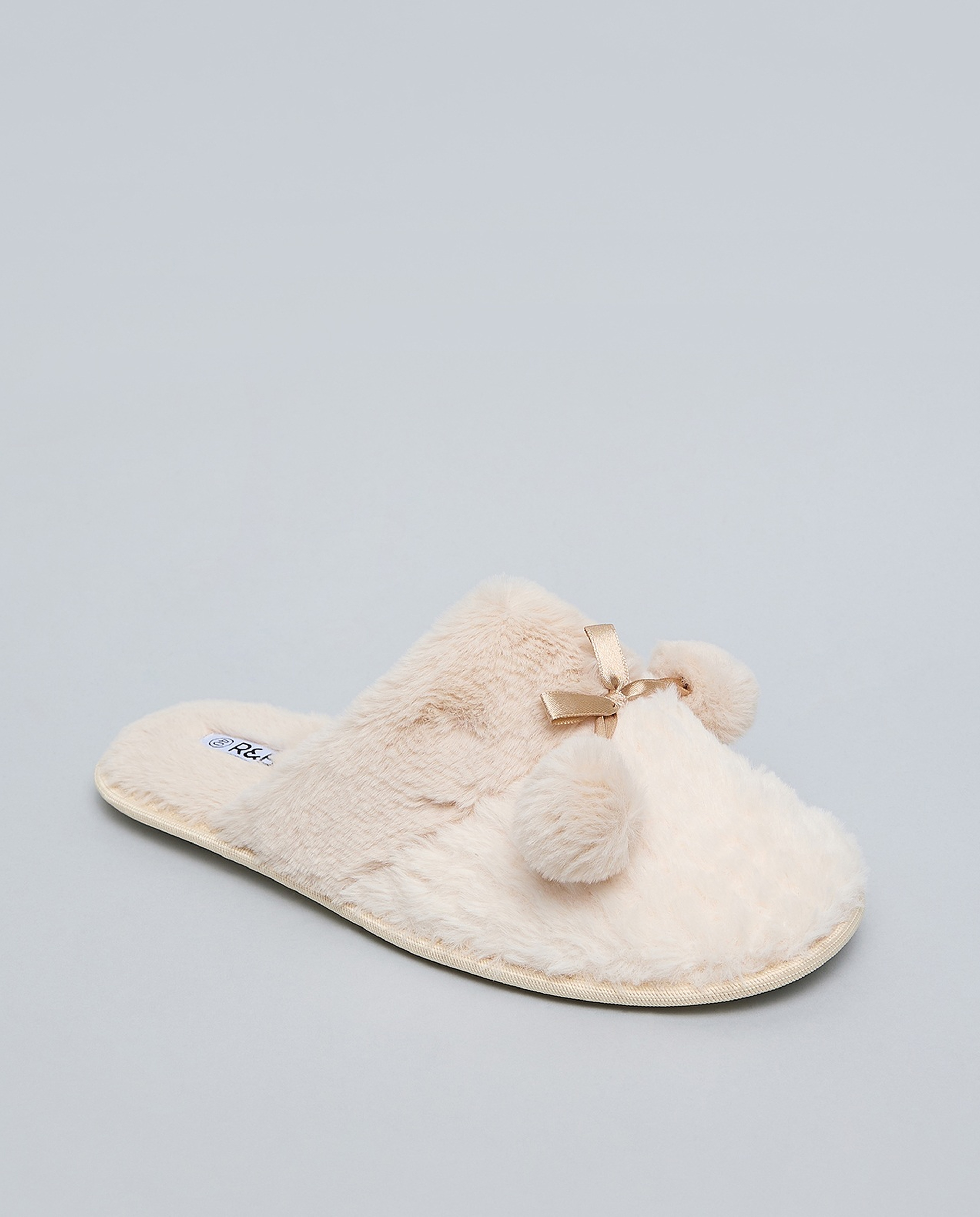 Furry Bedroom Slippers