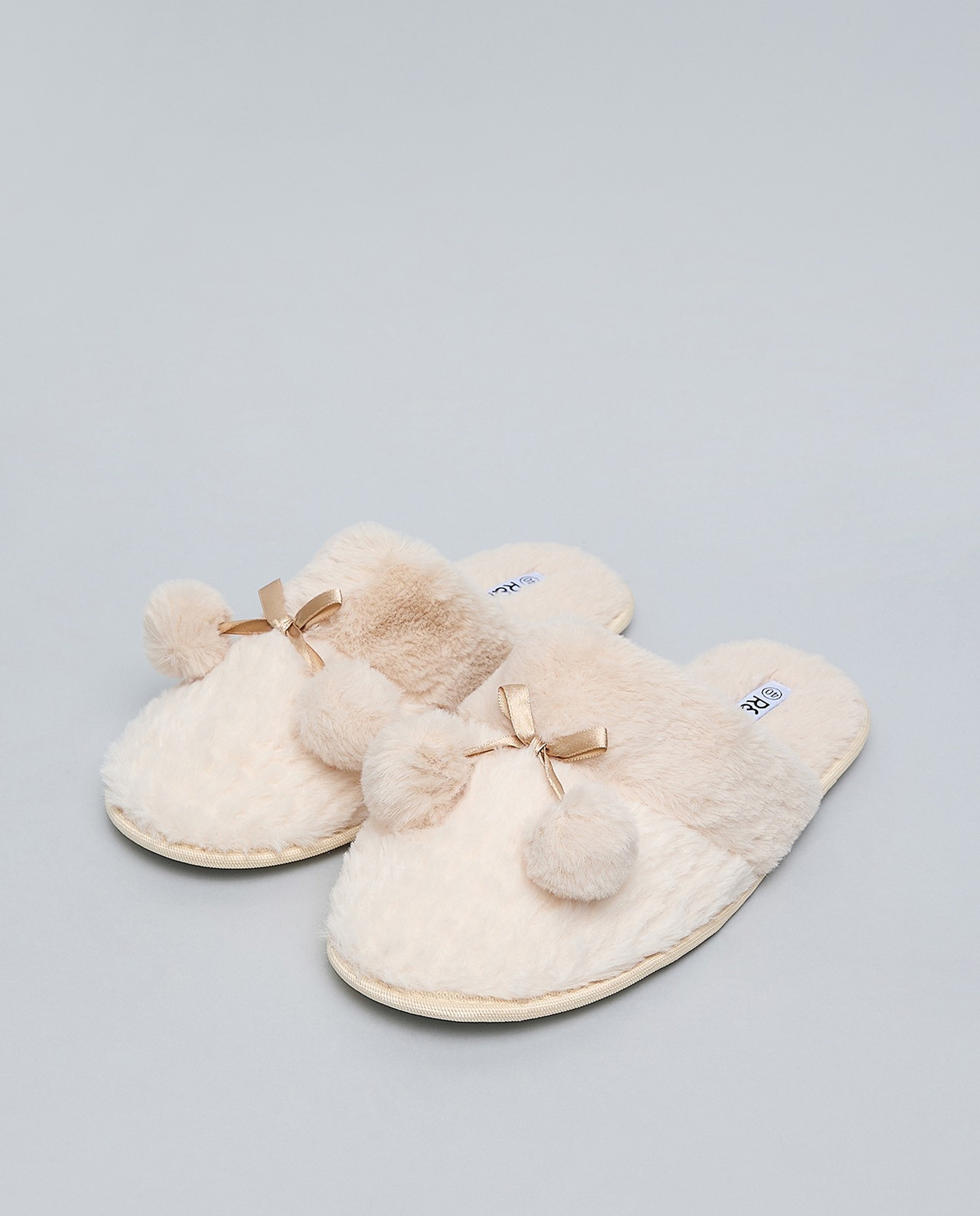 Furry Bedroom Slippers