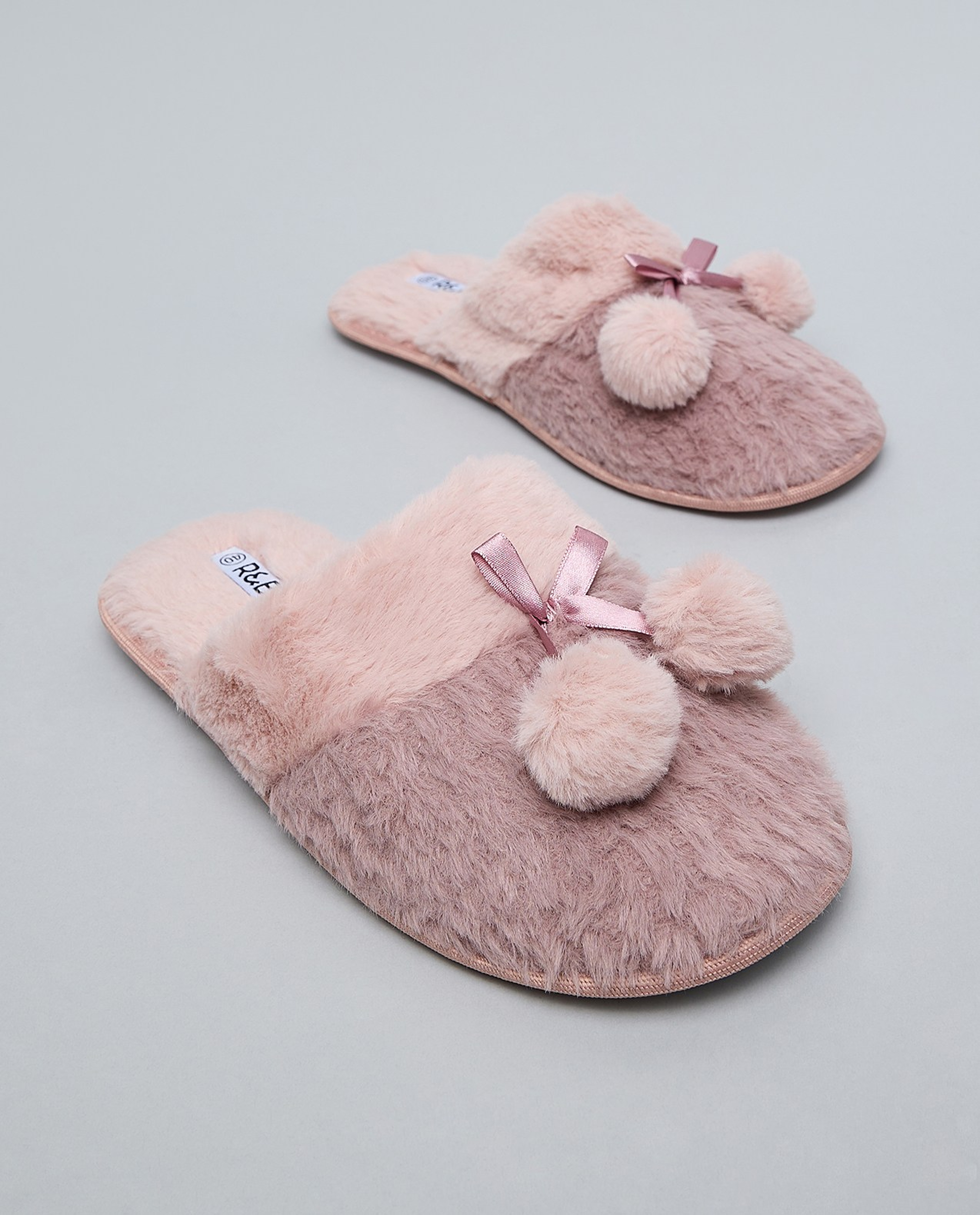 Furry Bedroom Slippers