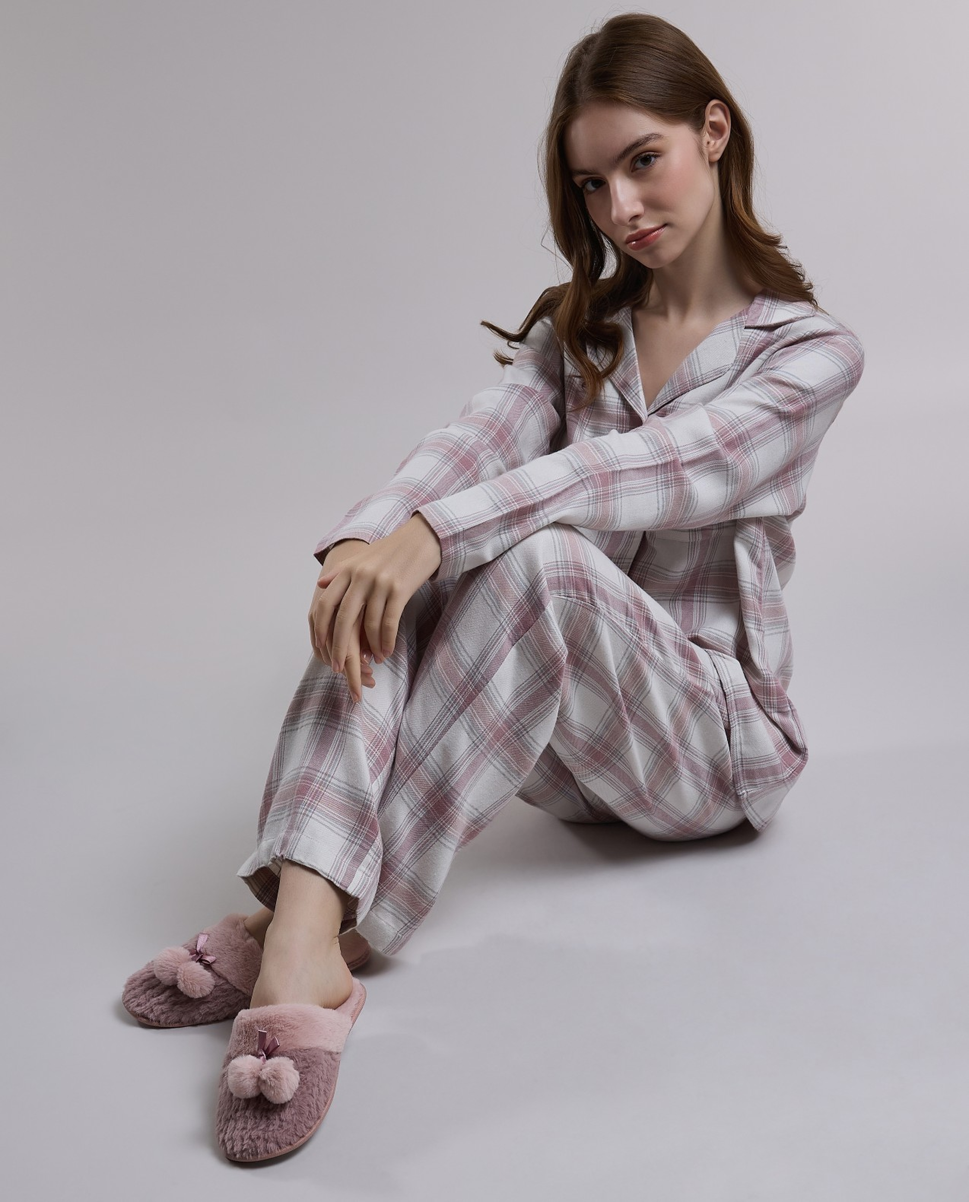 Furry Bedroom Slippers