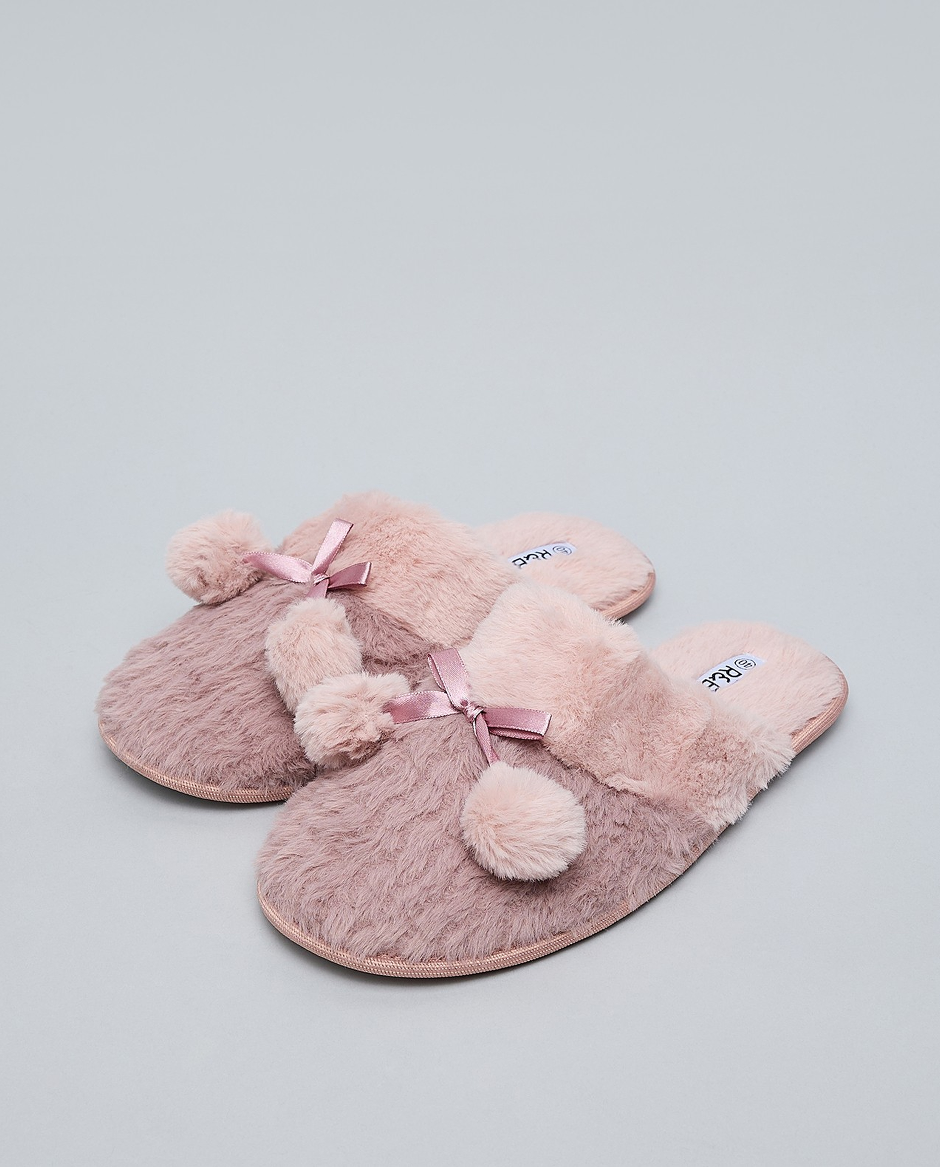 Furry Bedroom Slippers