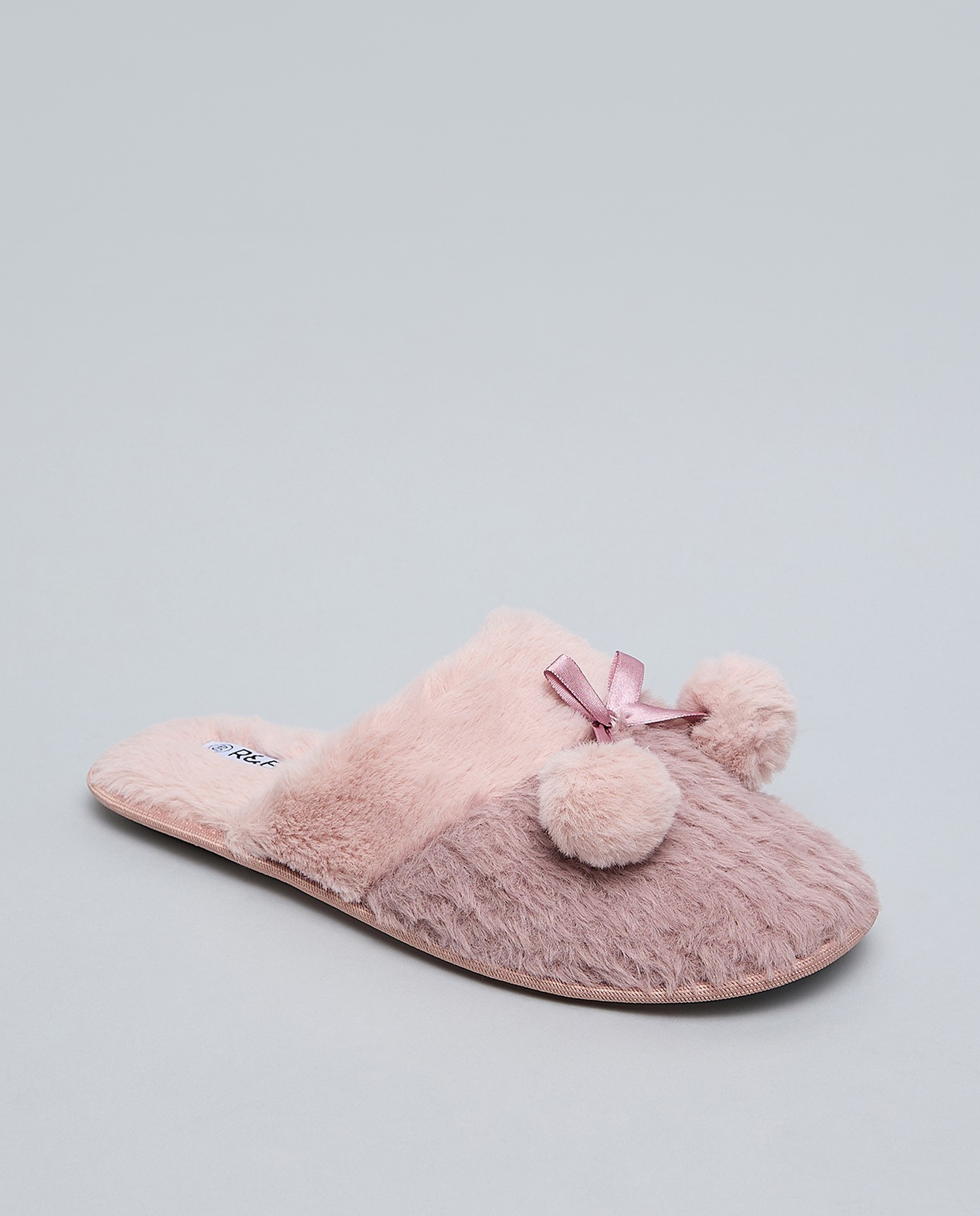 Furry Bedroom Slippers