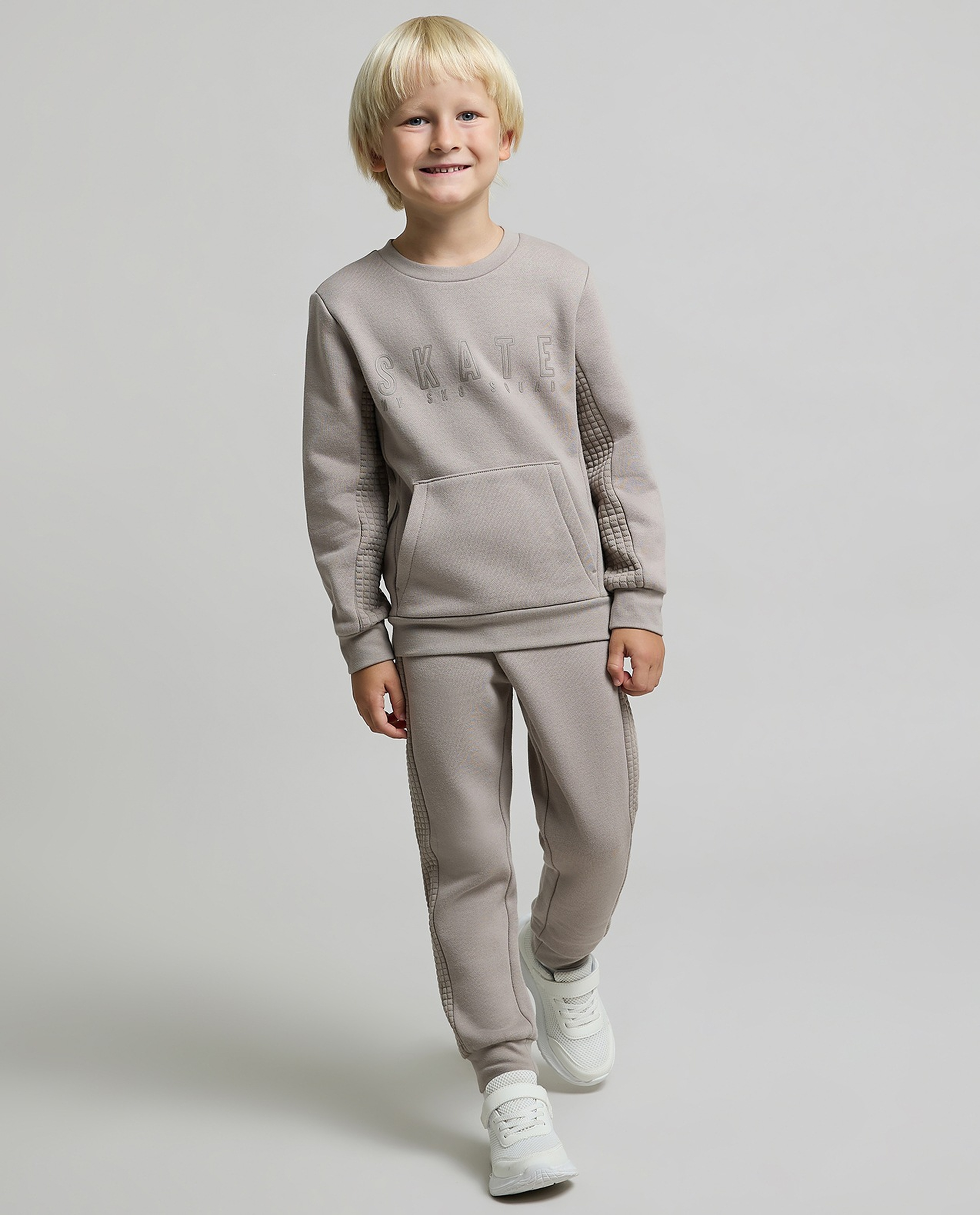 Printed Sweatshirt and Jogger Set