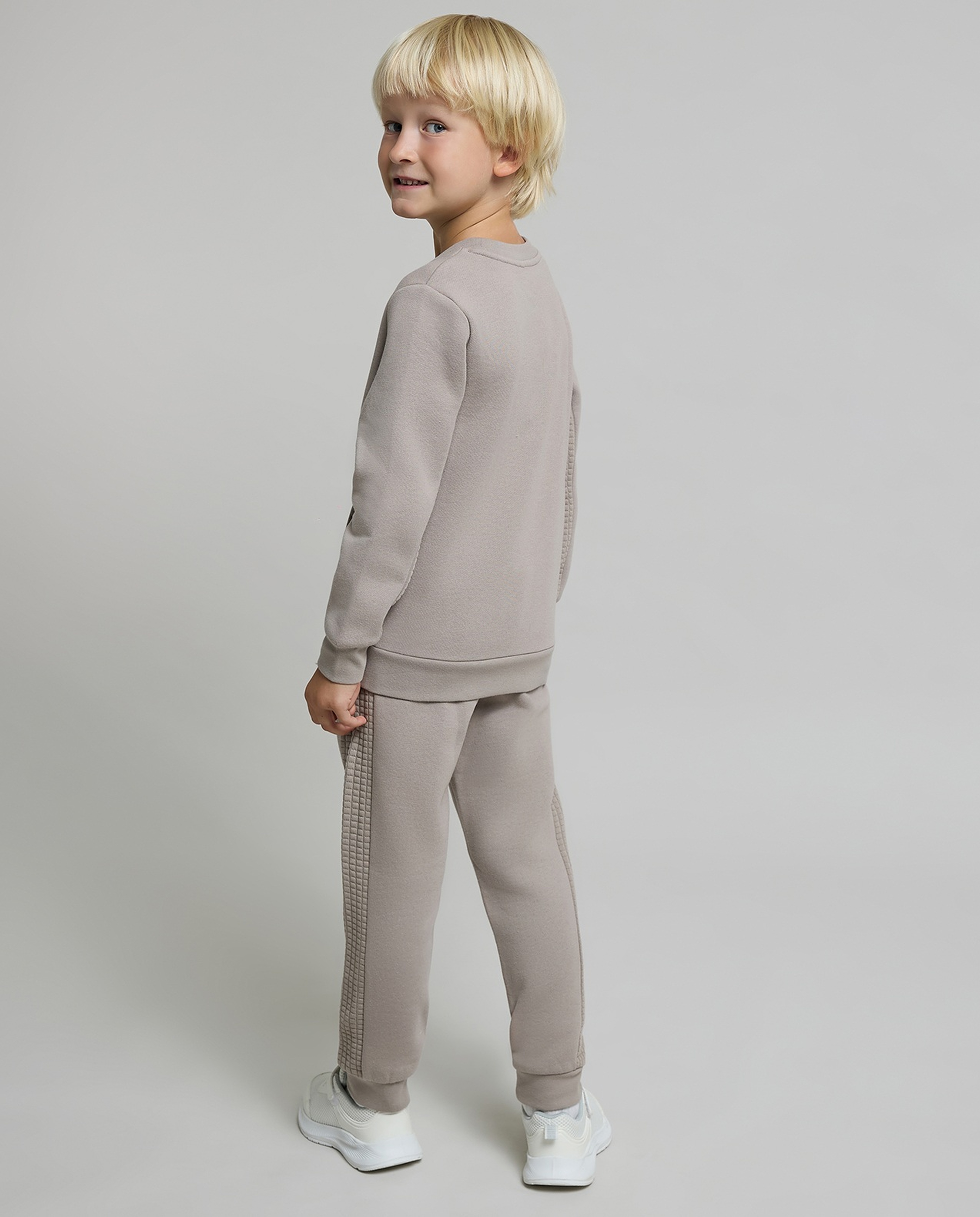 Printed Sweatshirt and Jogger Set