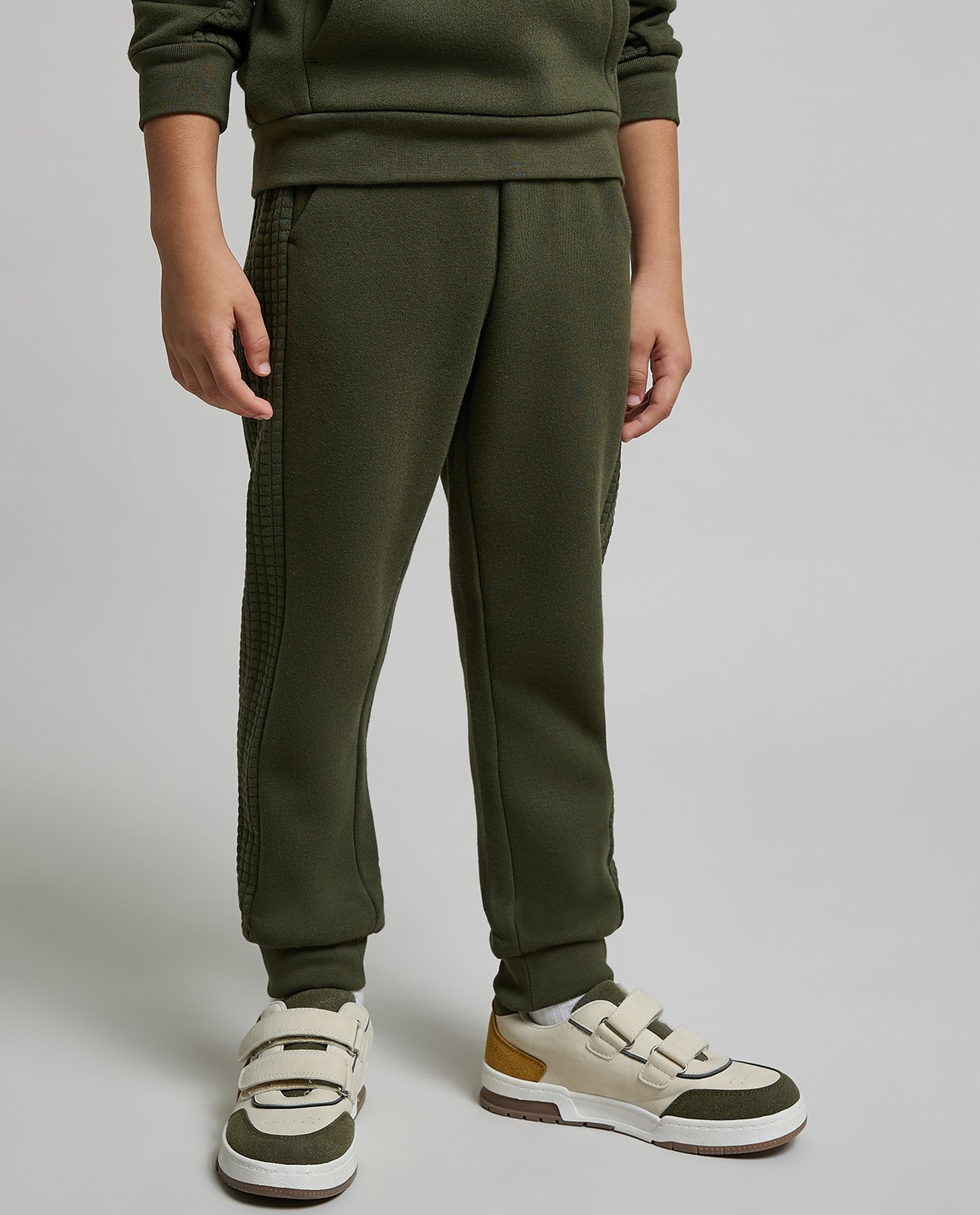 Printed Sweatshirt and Jogger Set