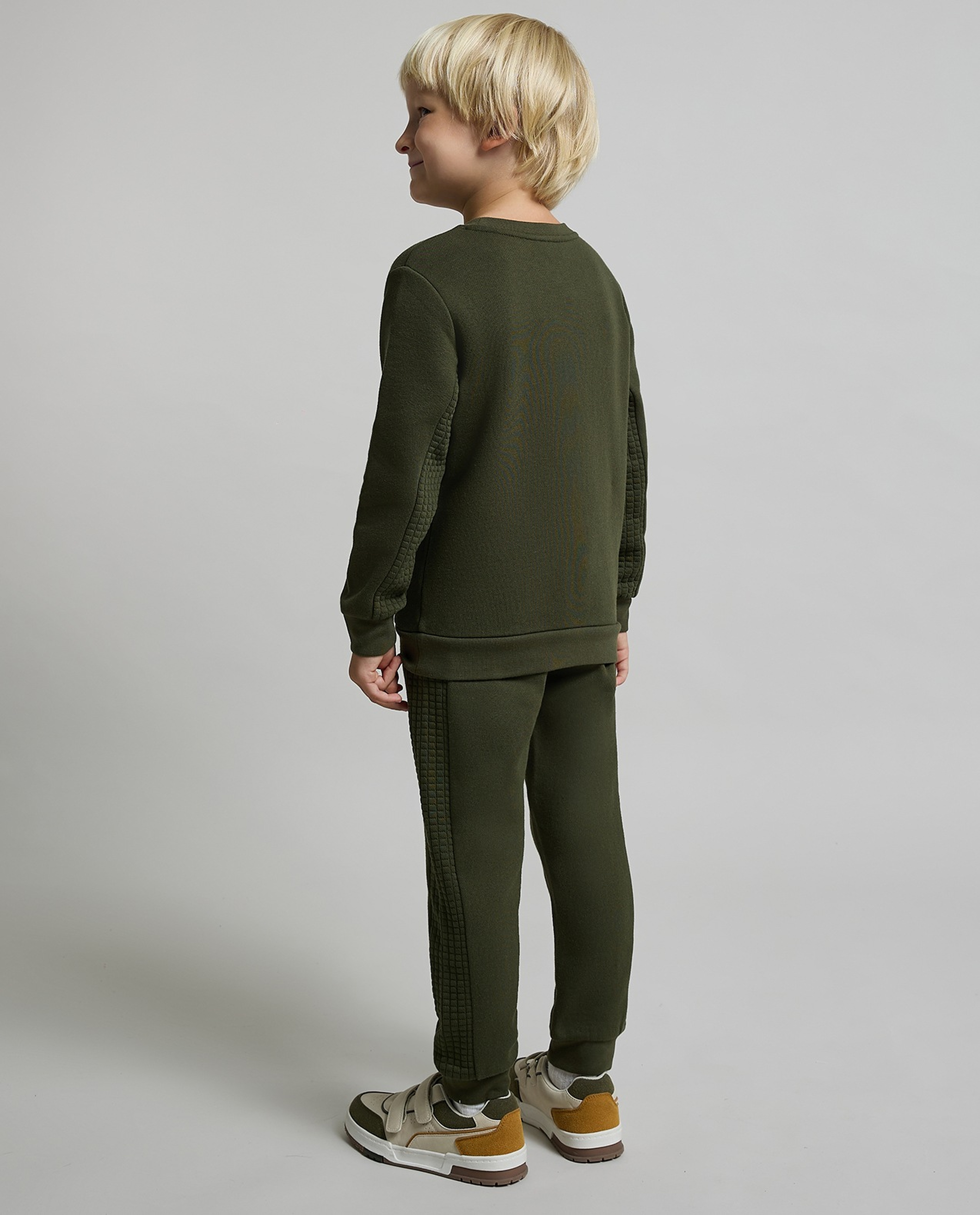 Printed Sweatshirt and Jogger Set