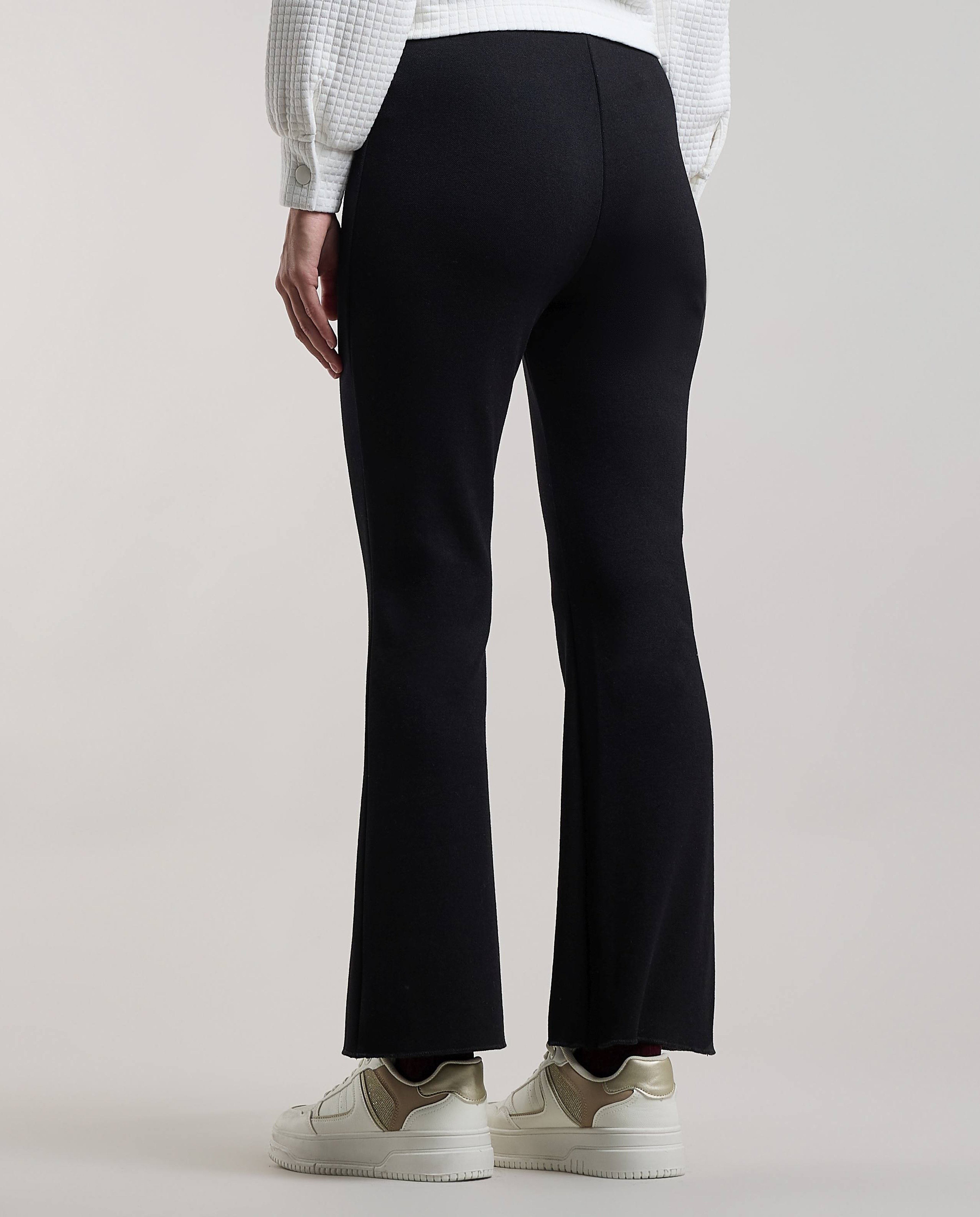 Solid Knit Pants with Elastic waist