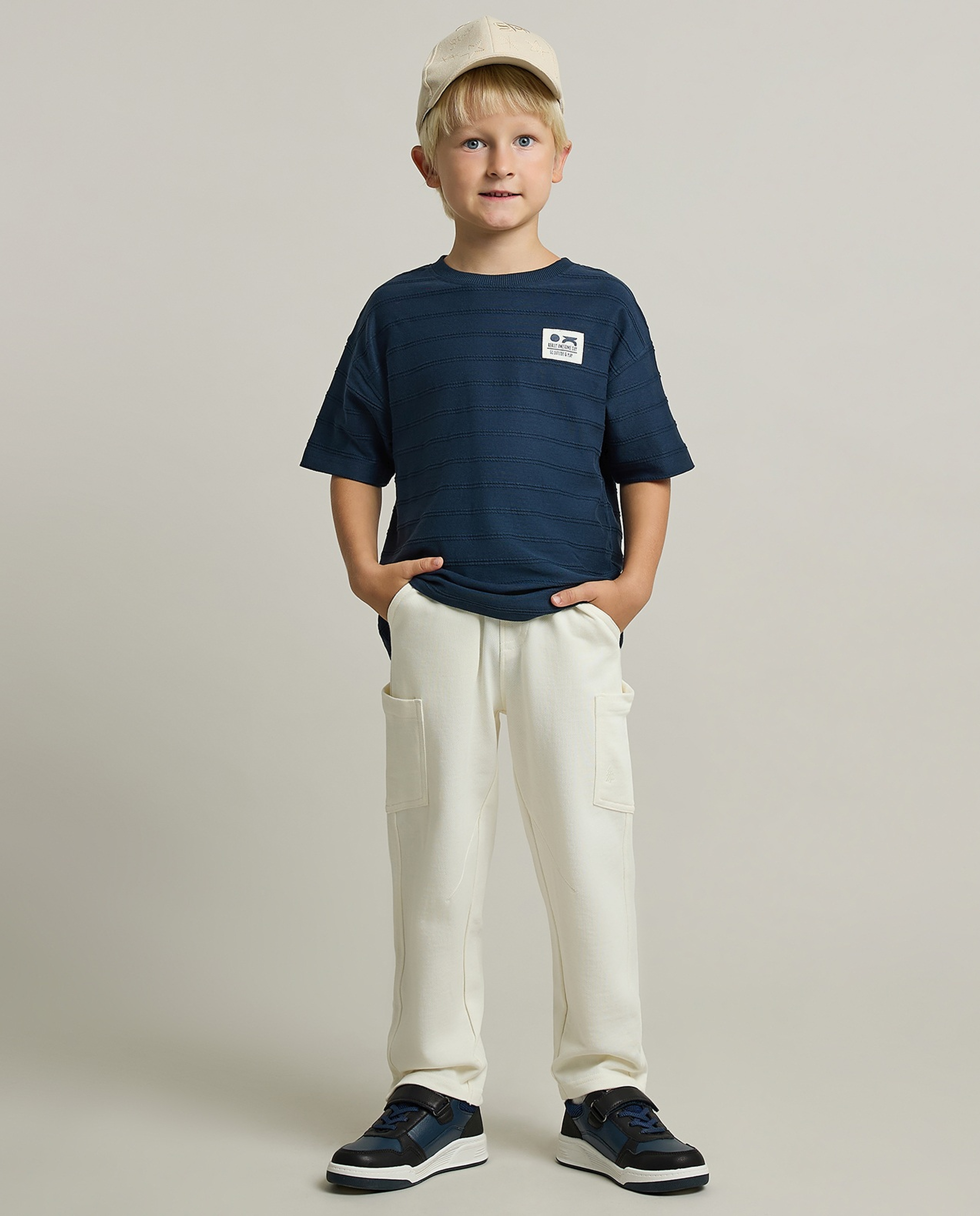 Solid Sweatpants with Drawstring Waist