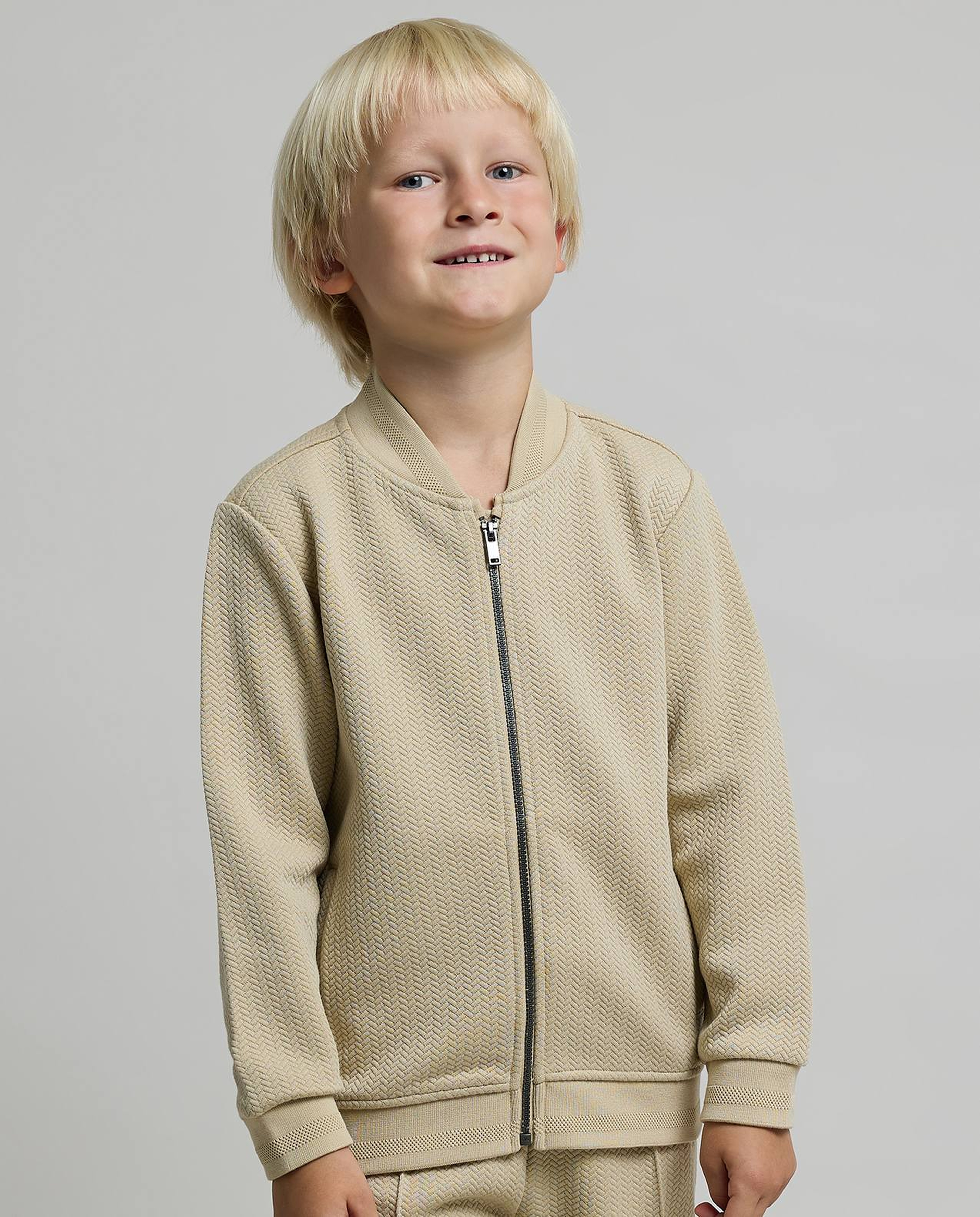 Solid Jacket and Jogger Set