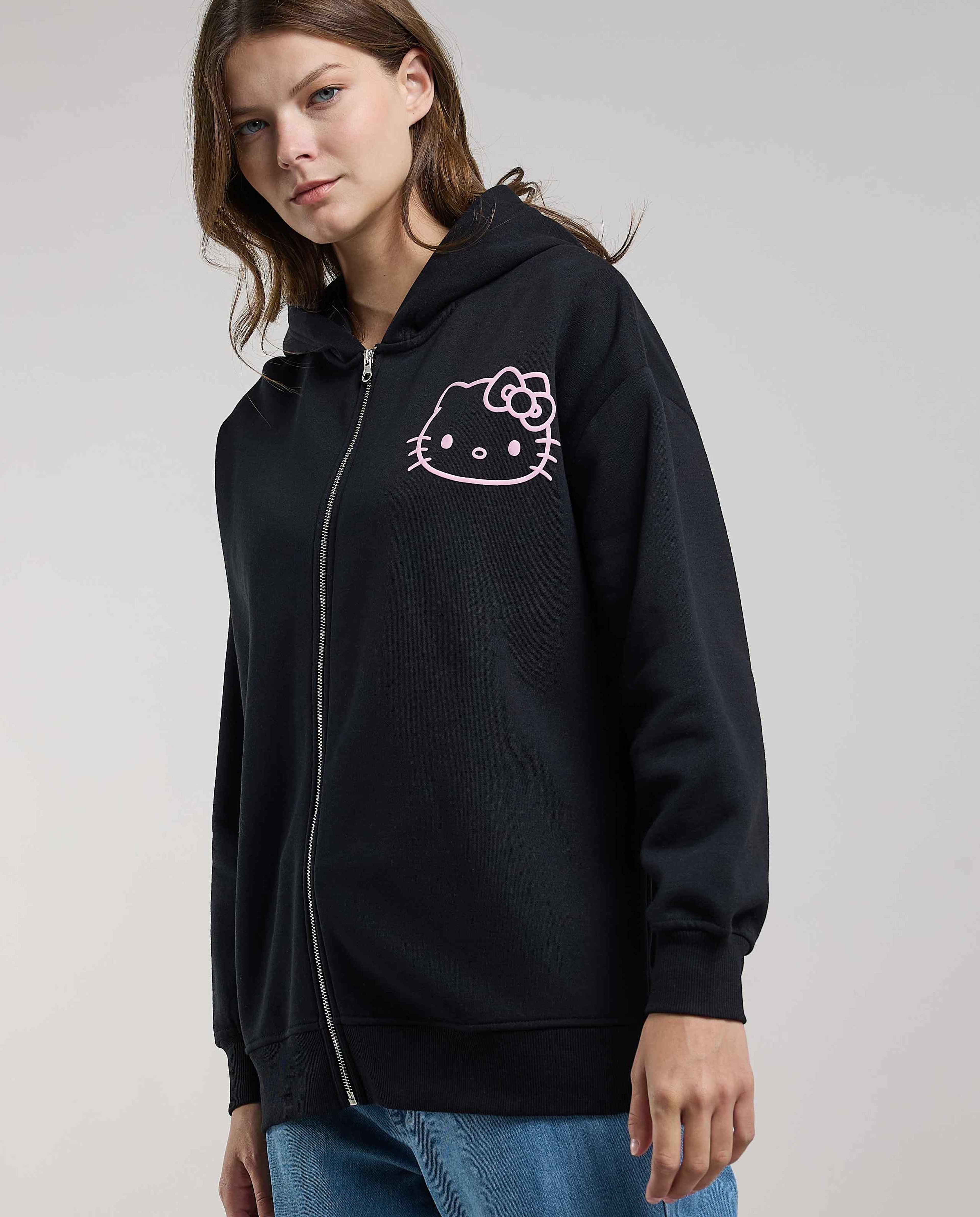 Embroidered Sweatshirt with Crew Neck and Long Sleeves