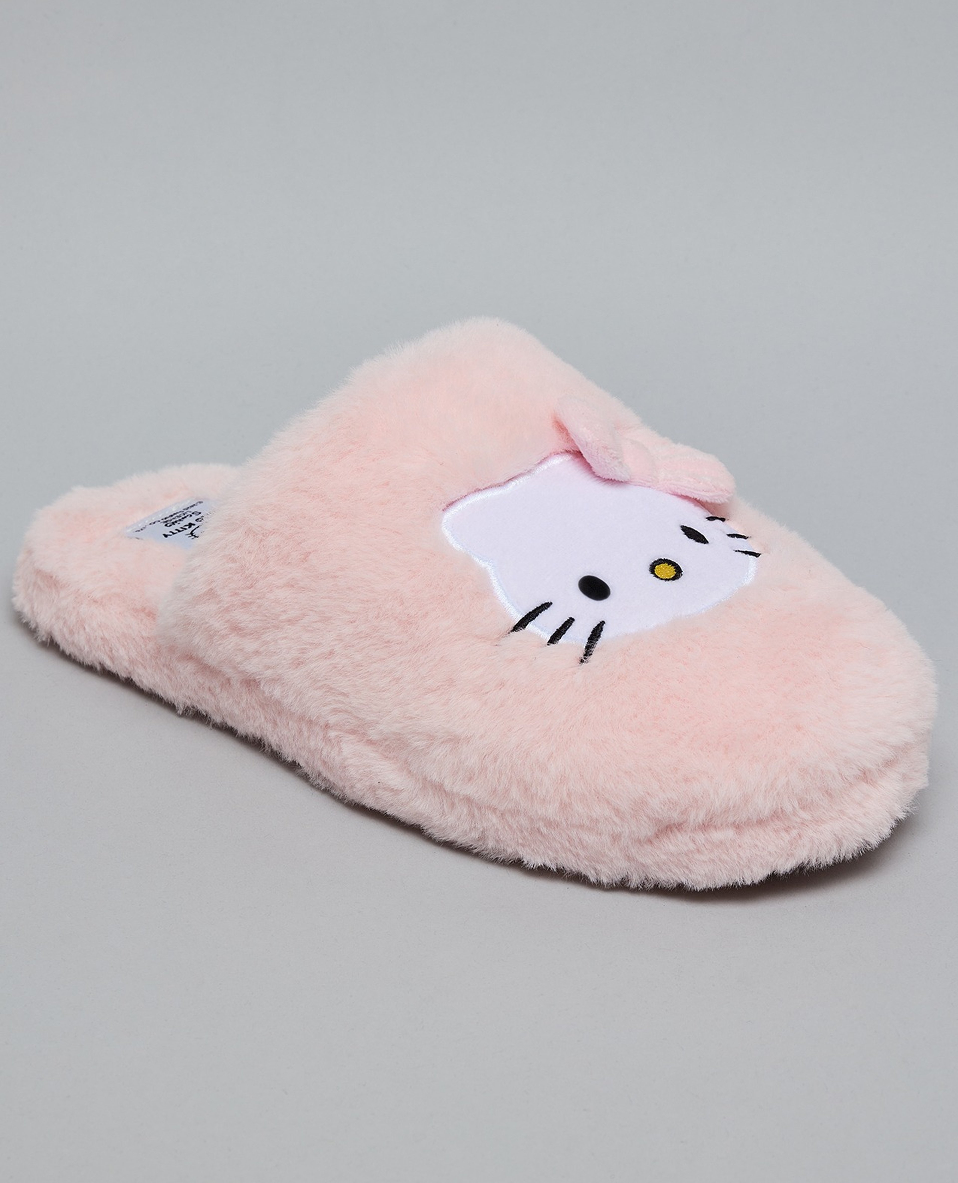 Hello Kitty Embroidered Bedroom Slippers