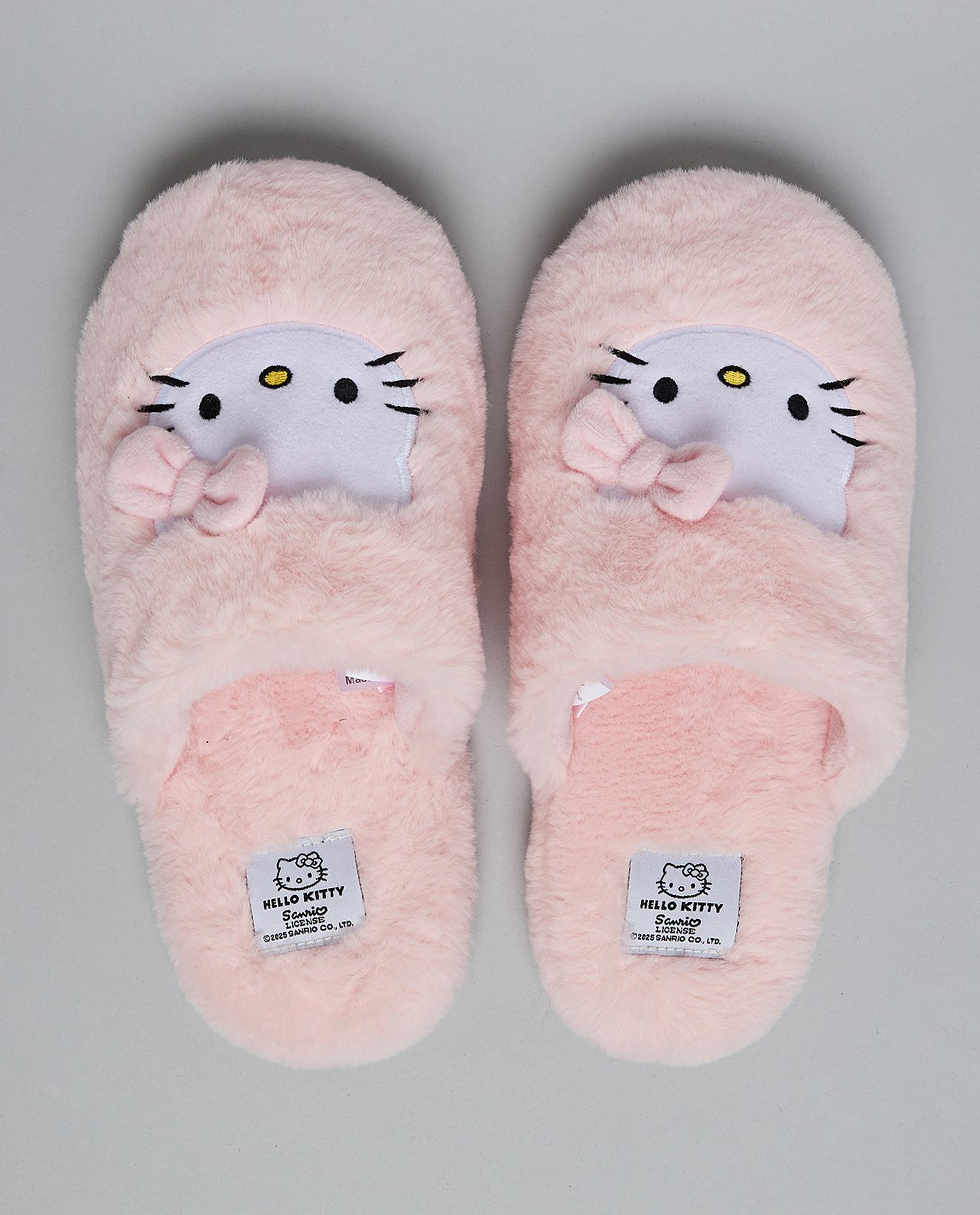 Hello Kitty Embroidered Bedroom Slippers