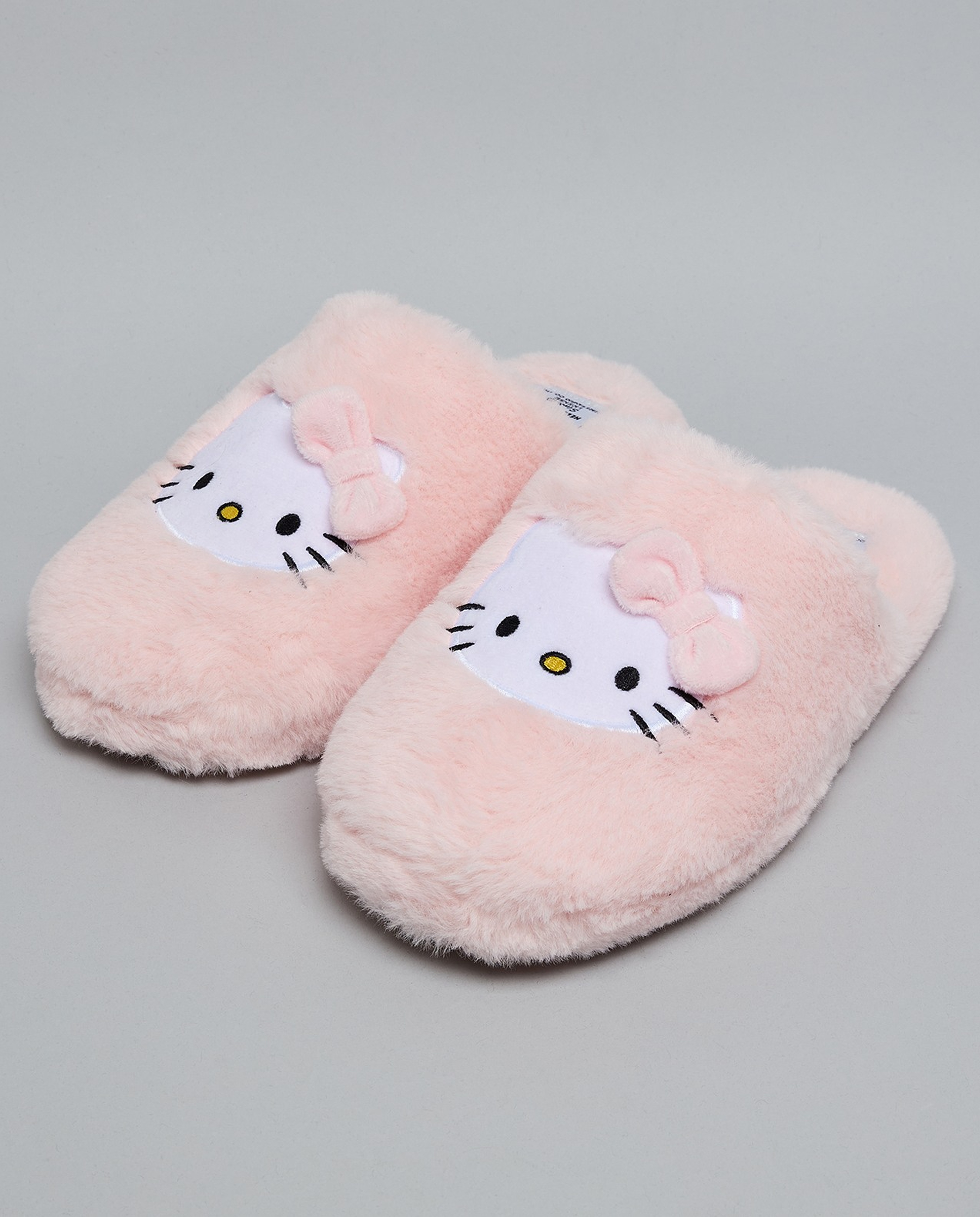 Hello Kitty Embroidered Bedroom Slippers