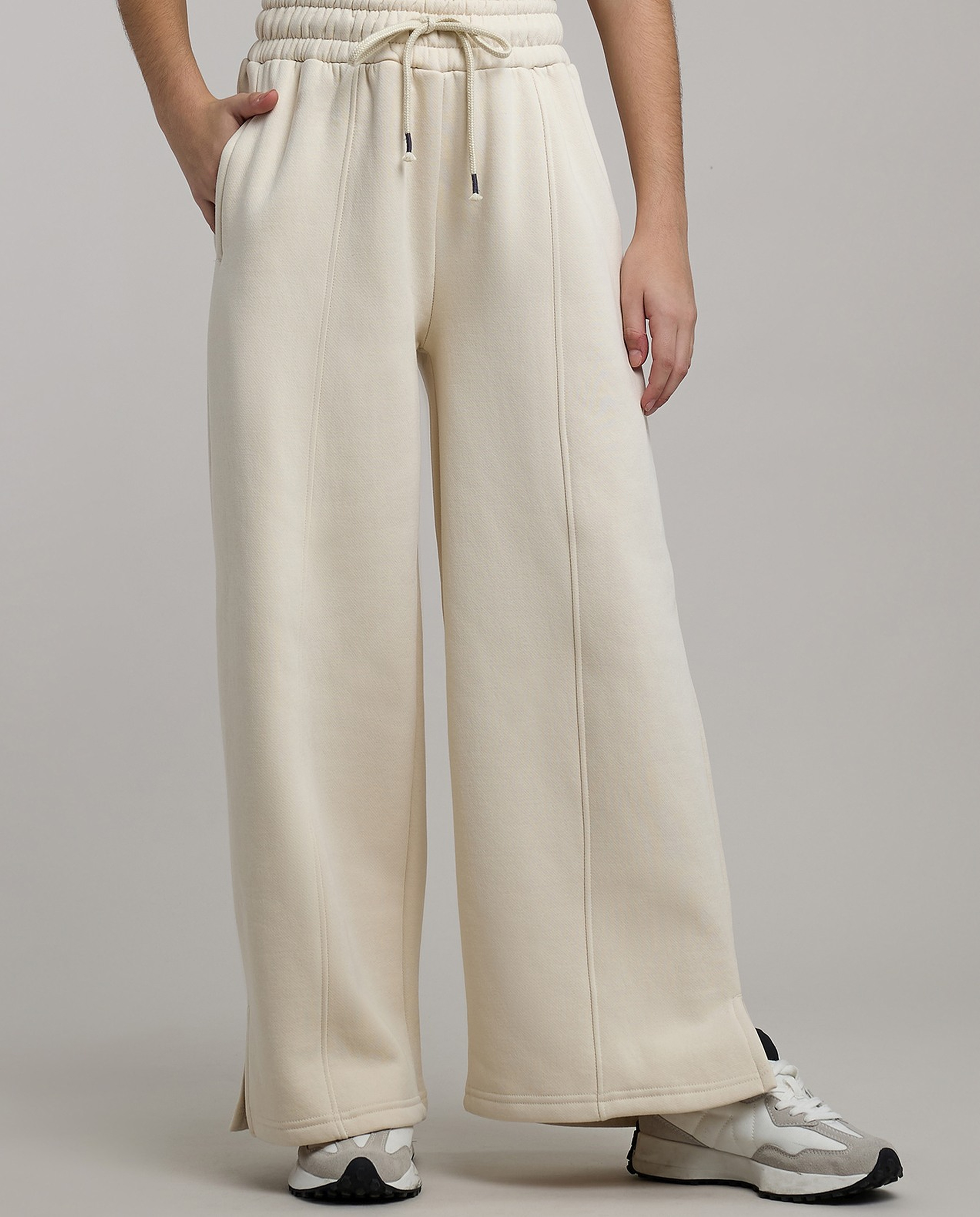 Stitch Print Hooded Clothing Set