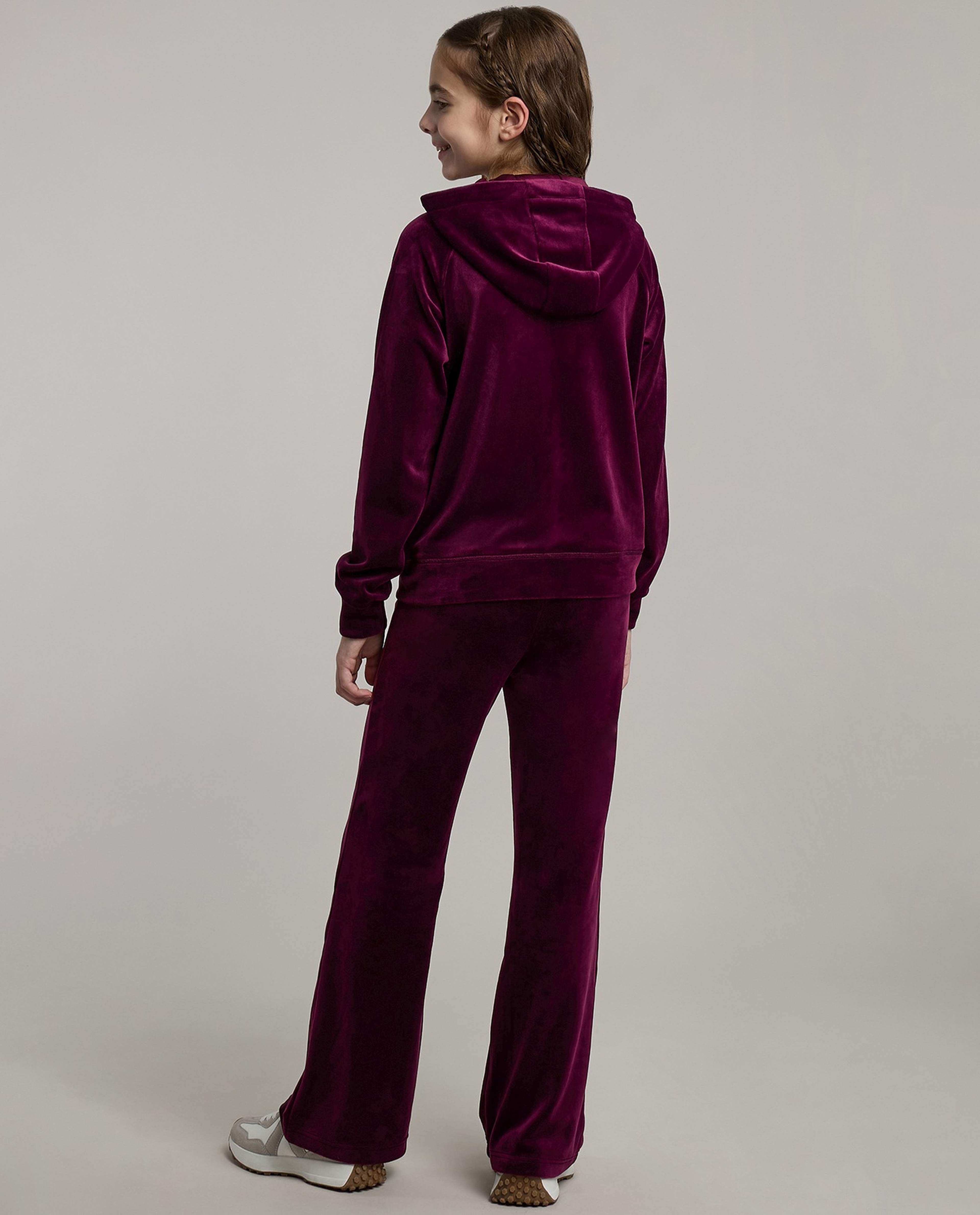 Embellished Hooded Clothing Set