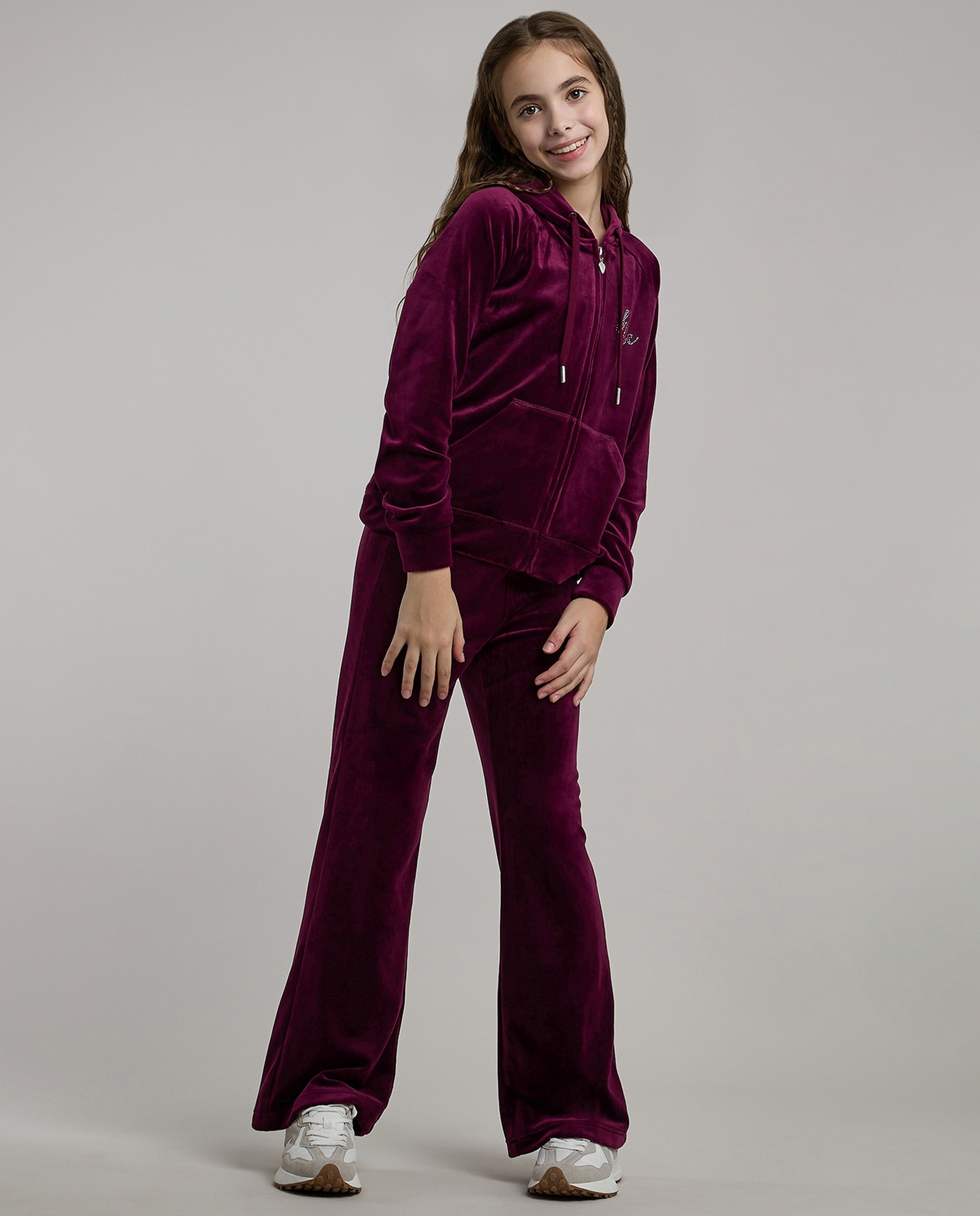 Embellished Hooded Clothing Set