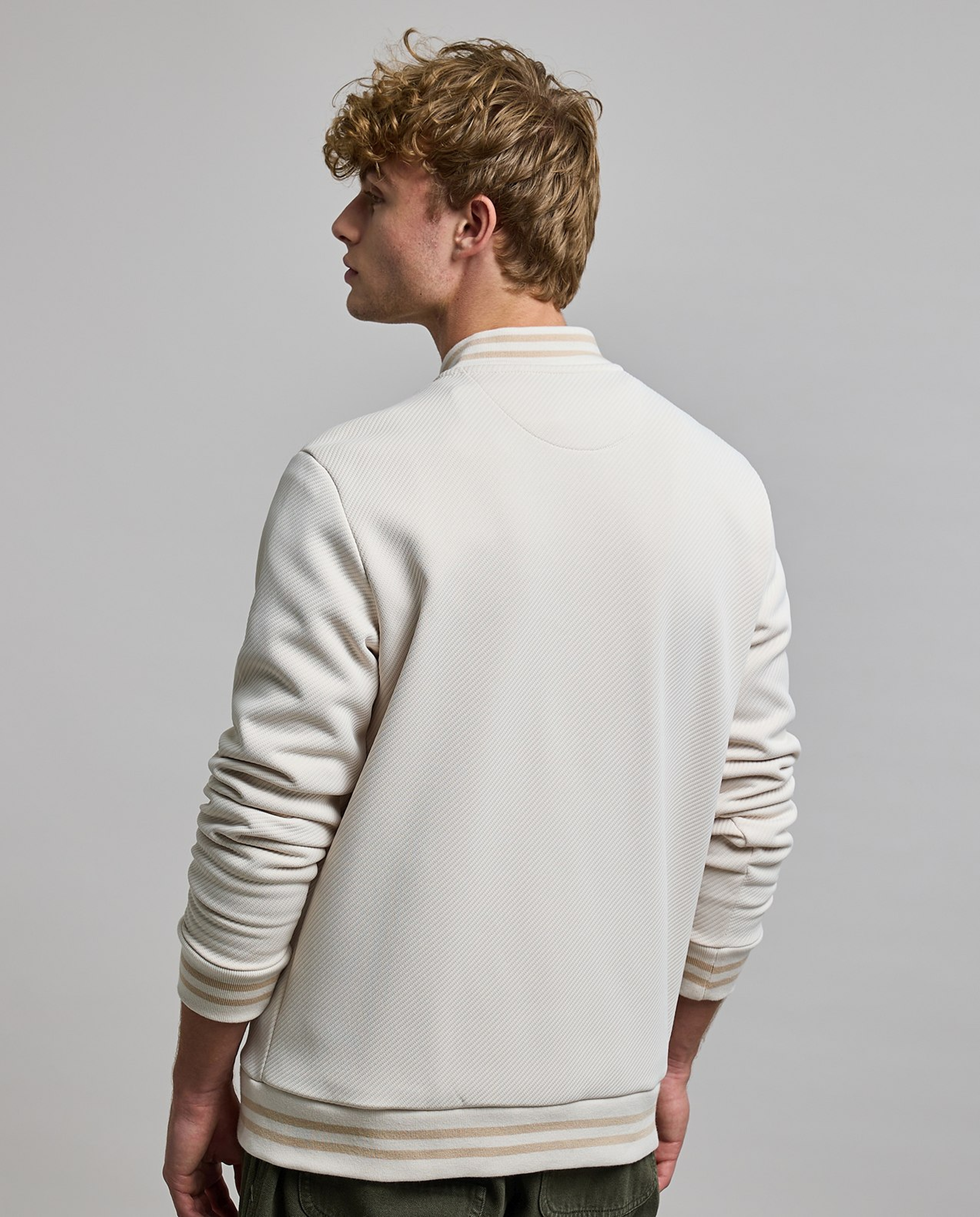 Solid Jacket with Button Closure