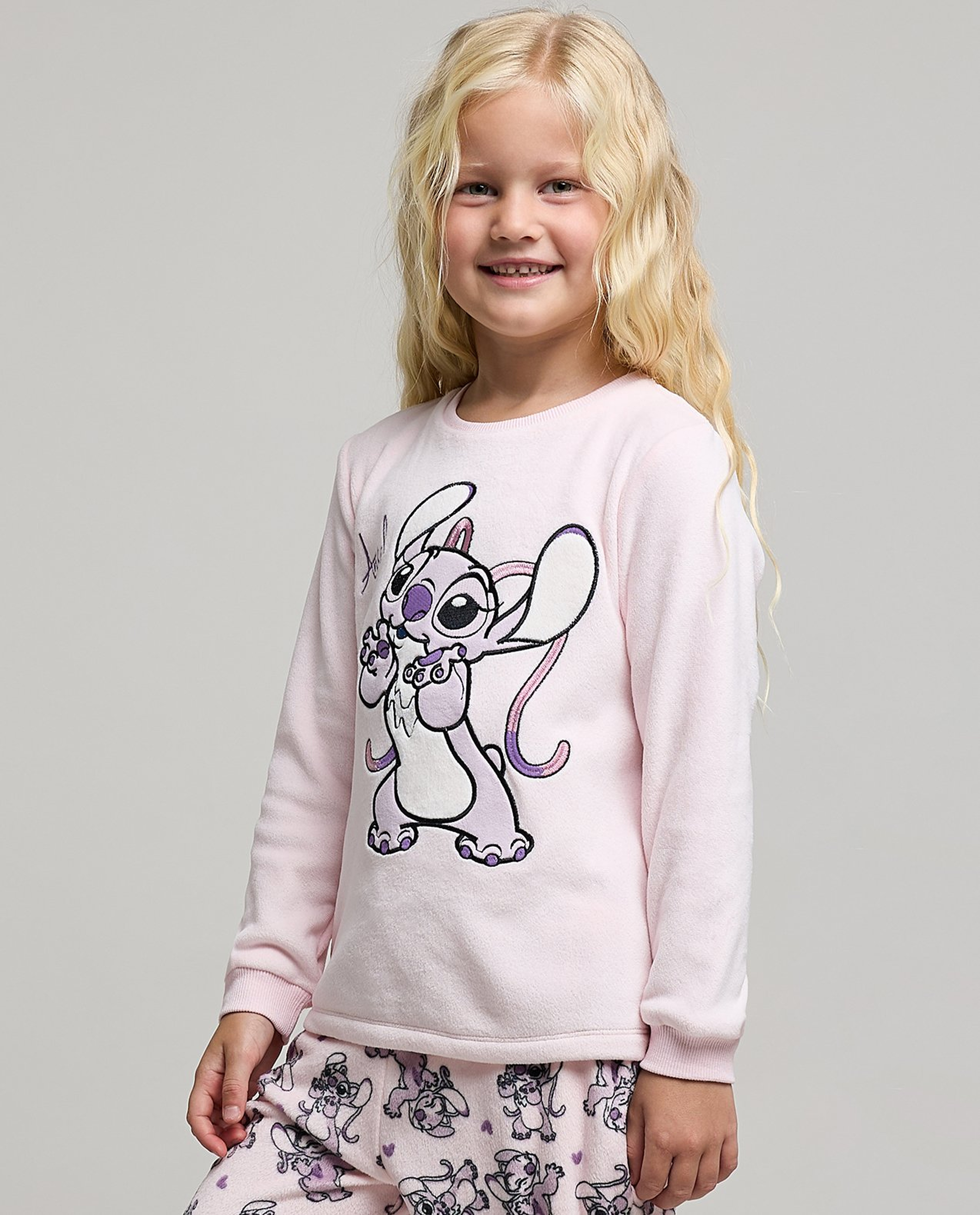 Angel Embroidered Pyjama Set