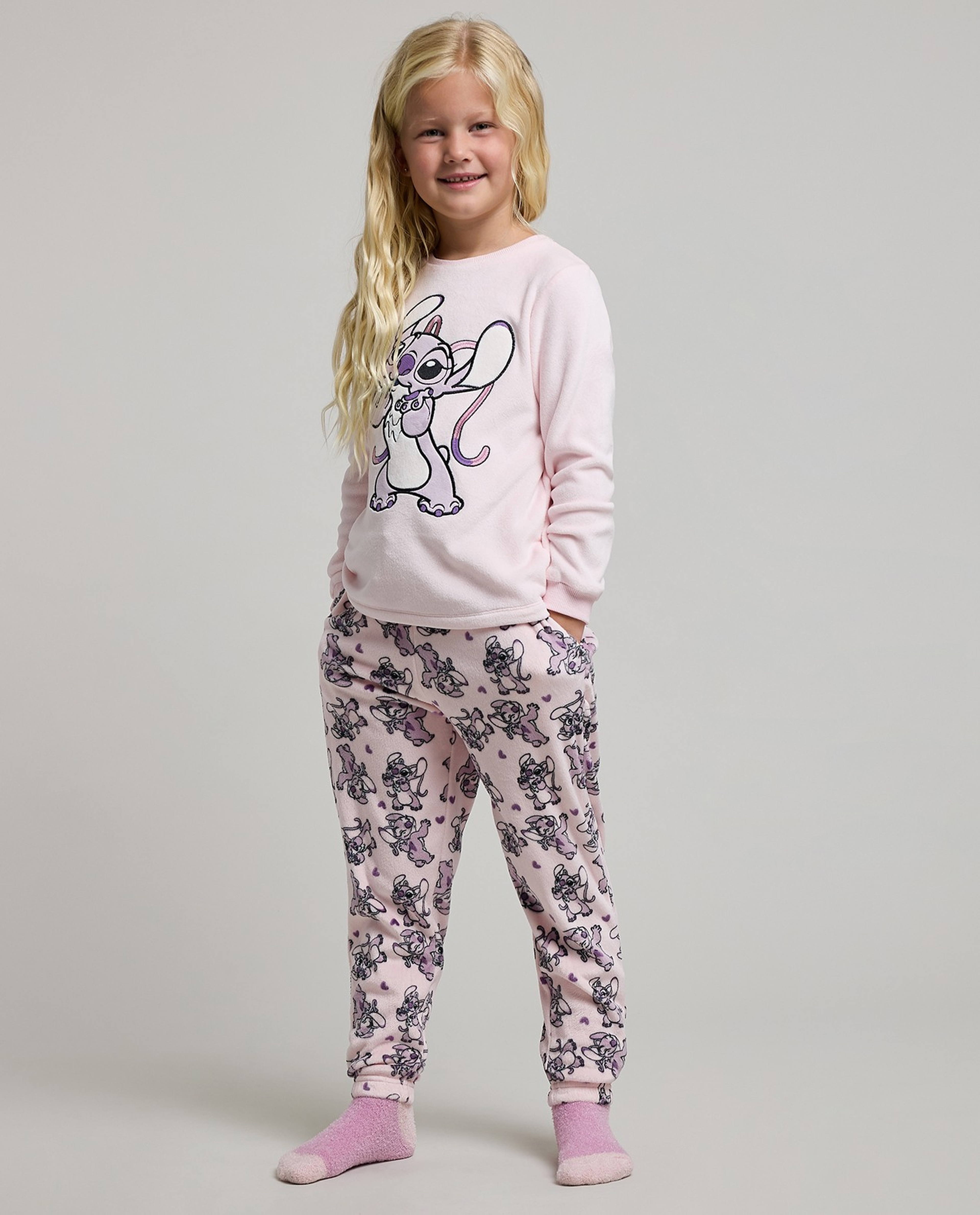 Angel Embroidered Pyjama Set