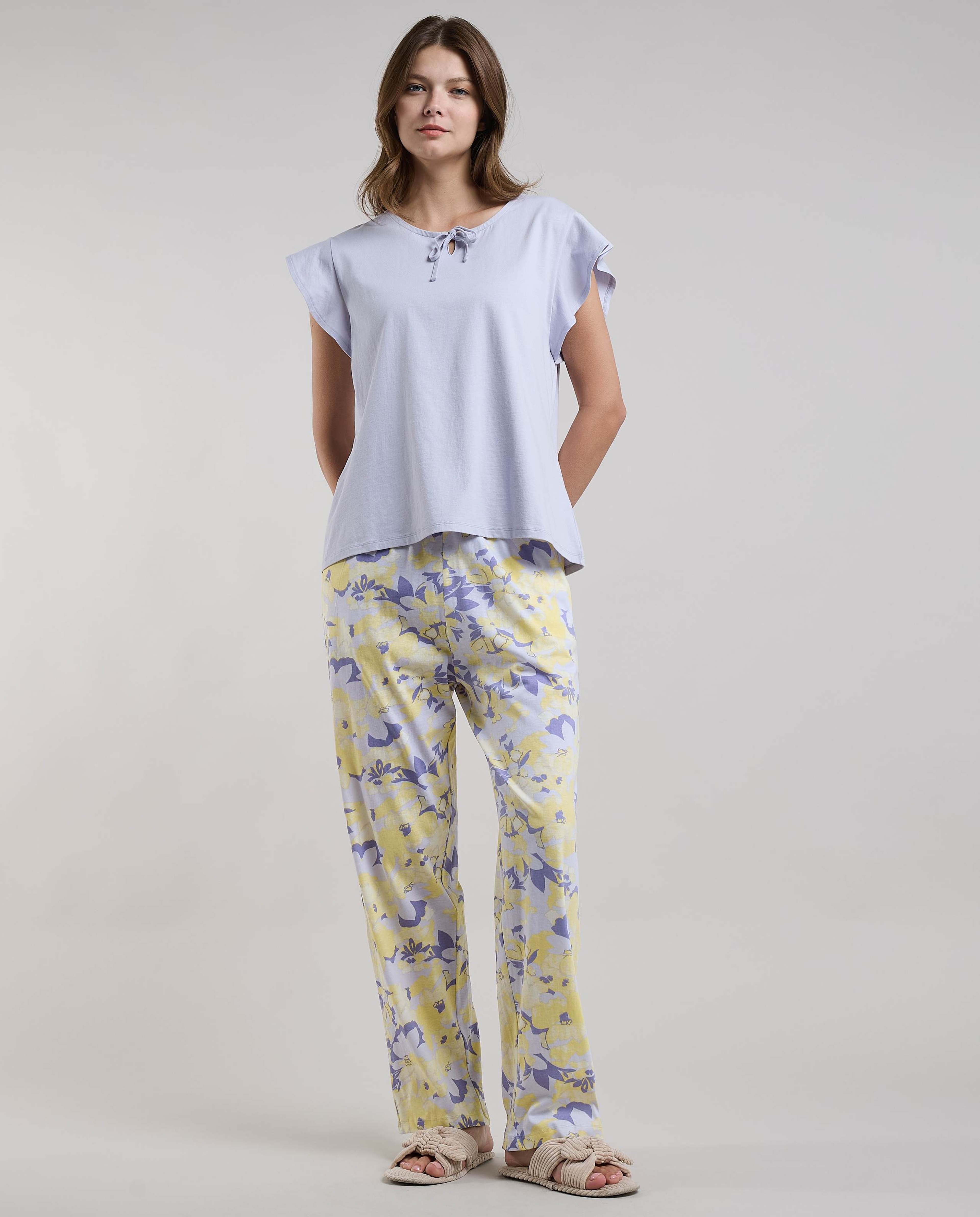 Printed Shorty Pyjama Set