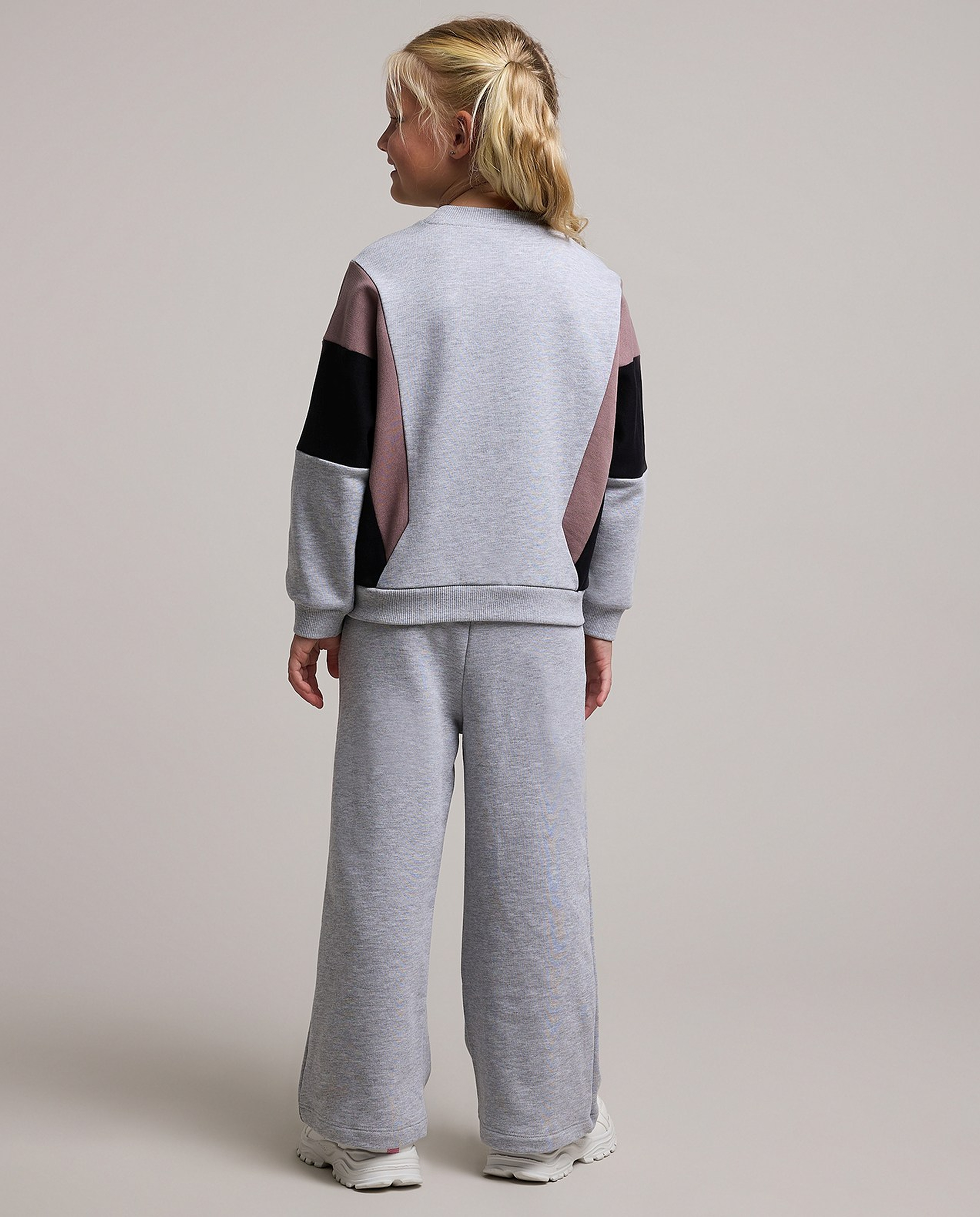 Color Block Clothing Set