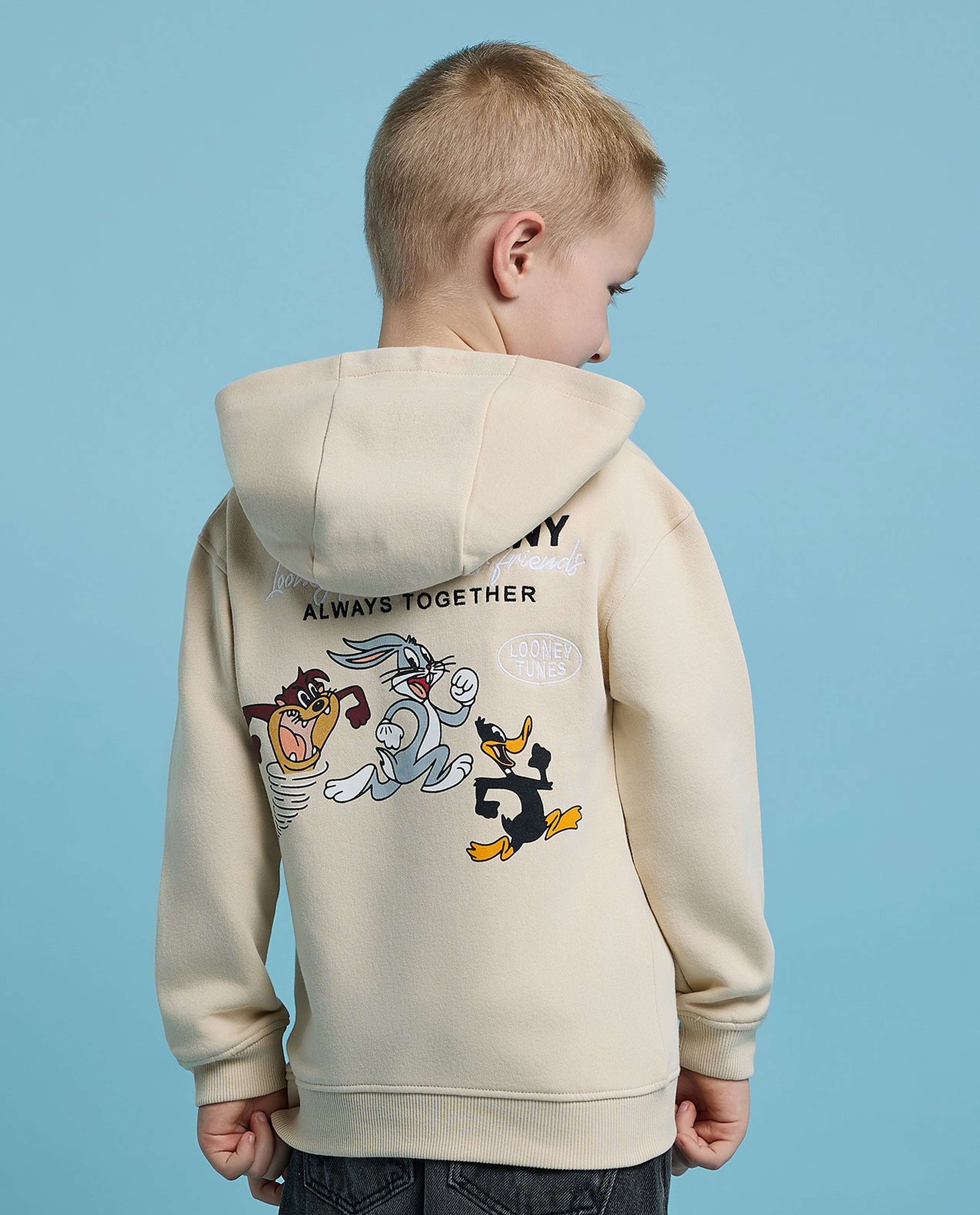 Looney Tunes Hoodie with Long Sleeves