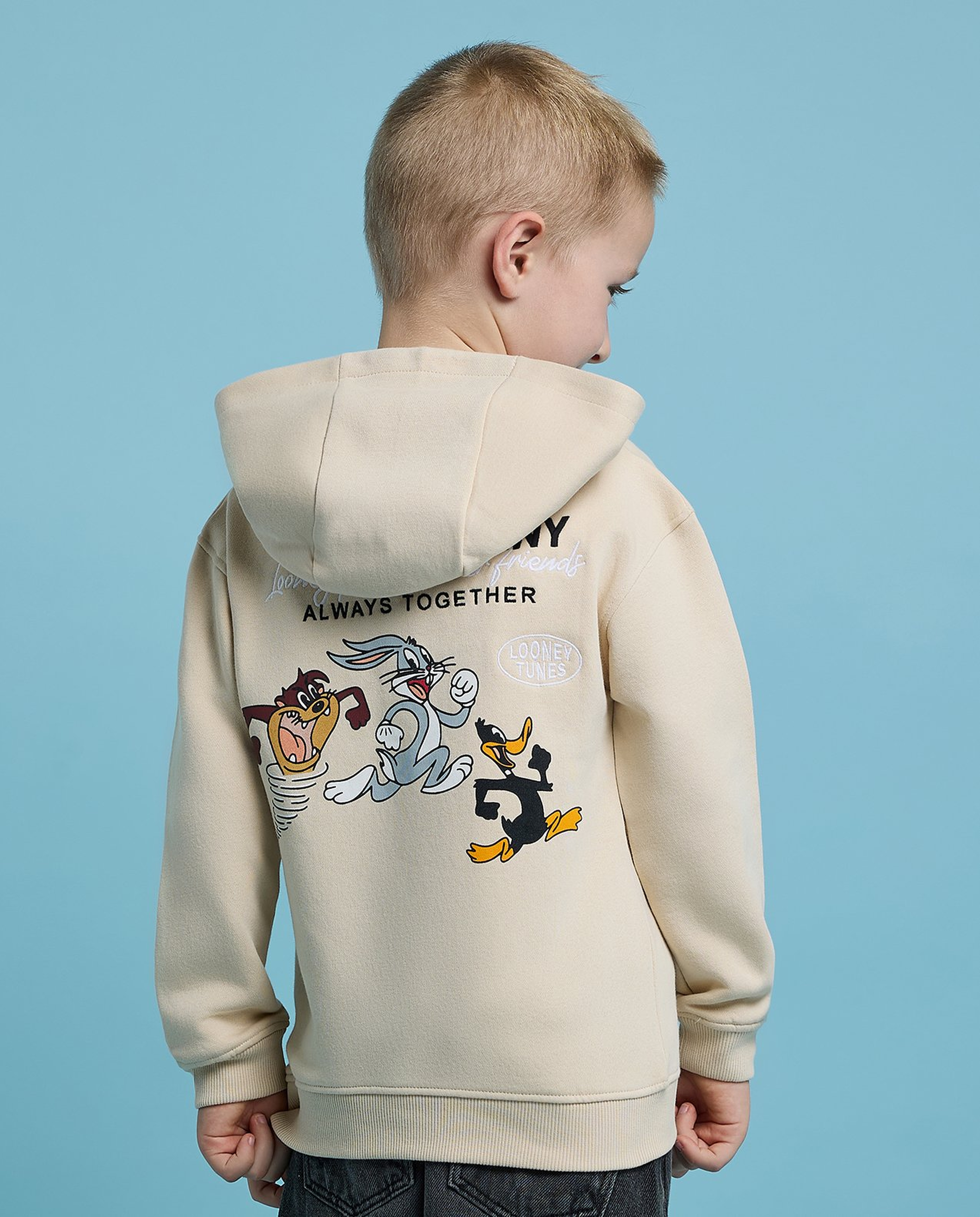 Looney Tunes Hoodie with Long Sleeves