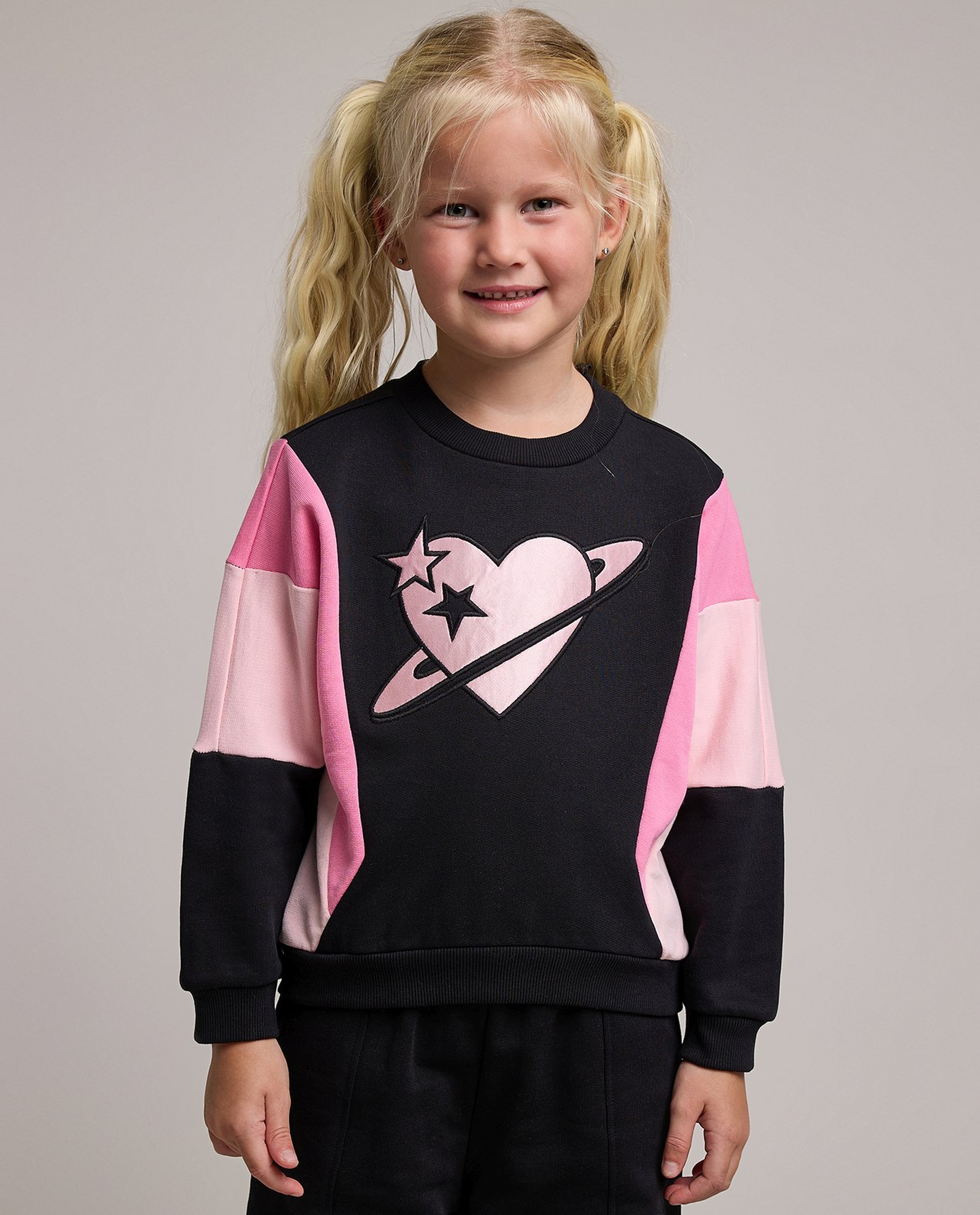 Color Block Clothing Set