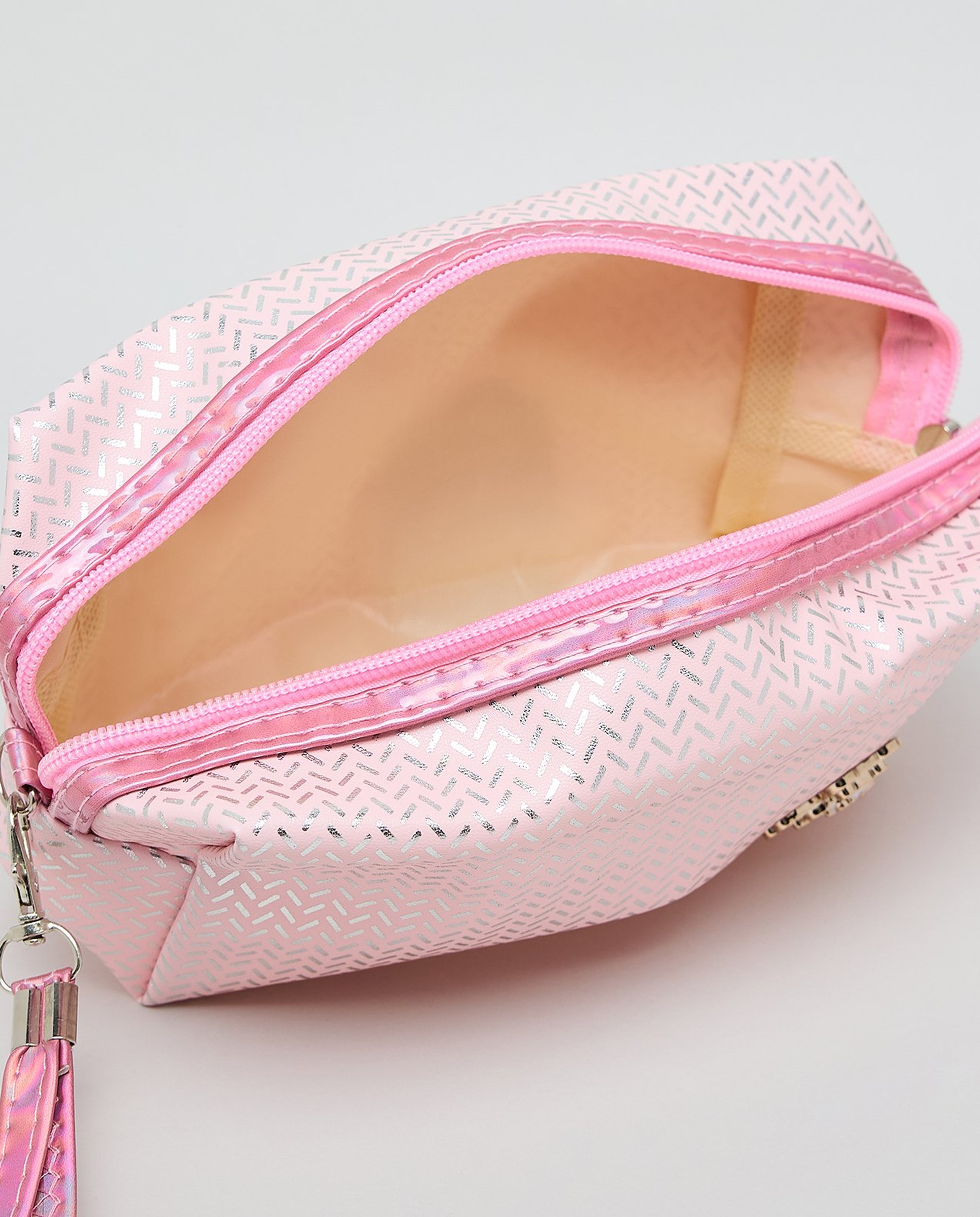 Patterned Cosmetic Pouch