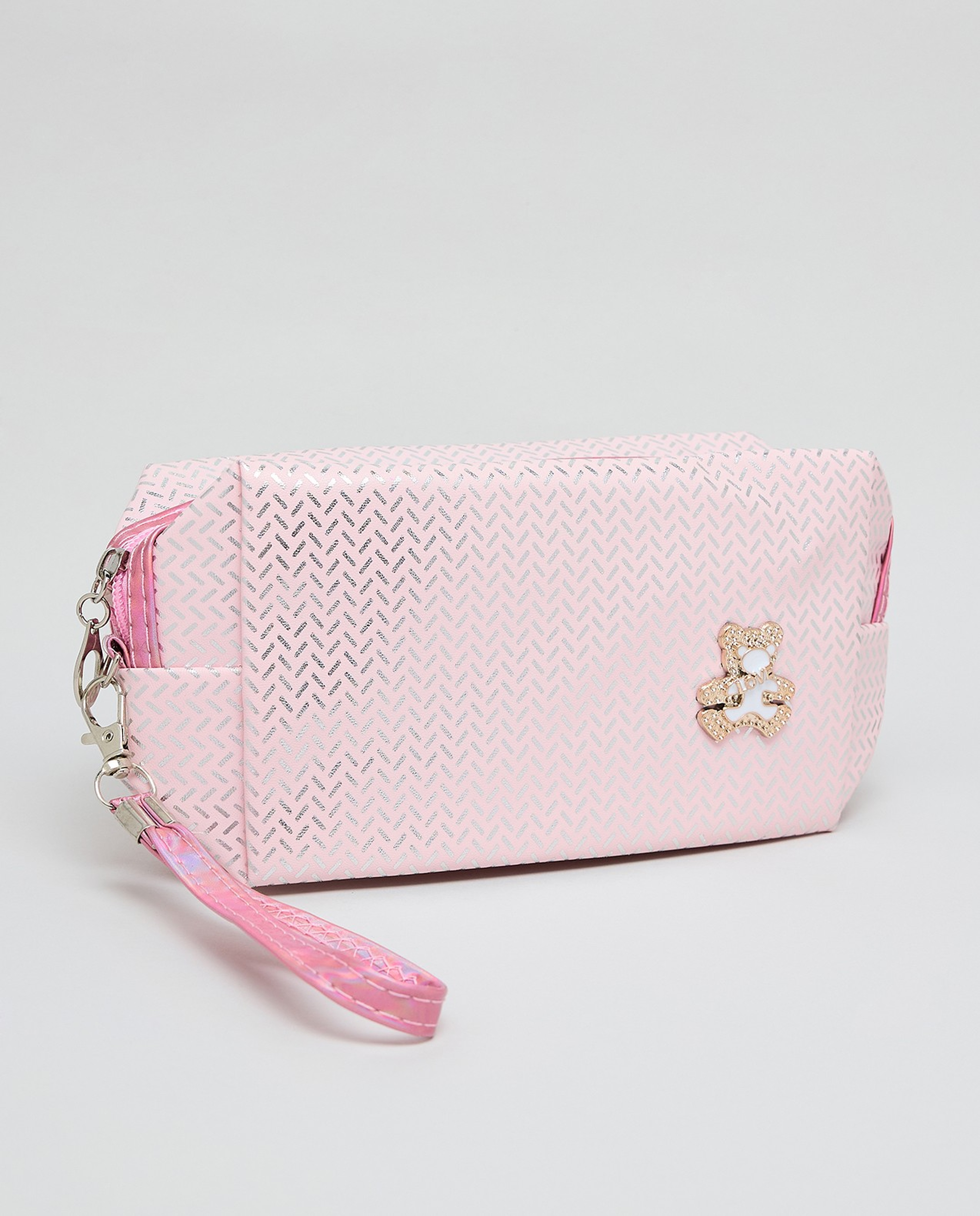 Patterned Cosmetic Pouch