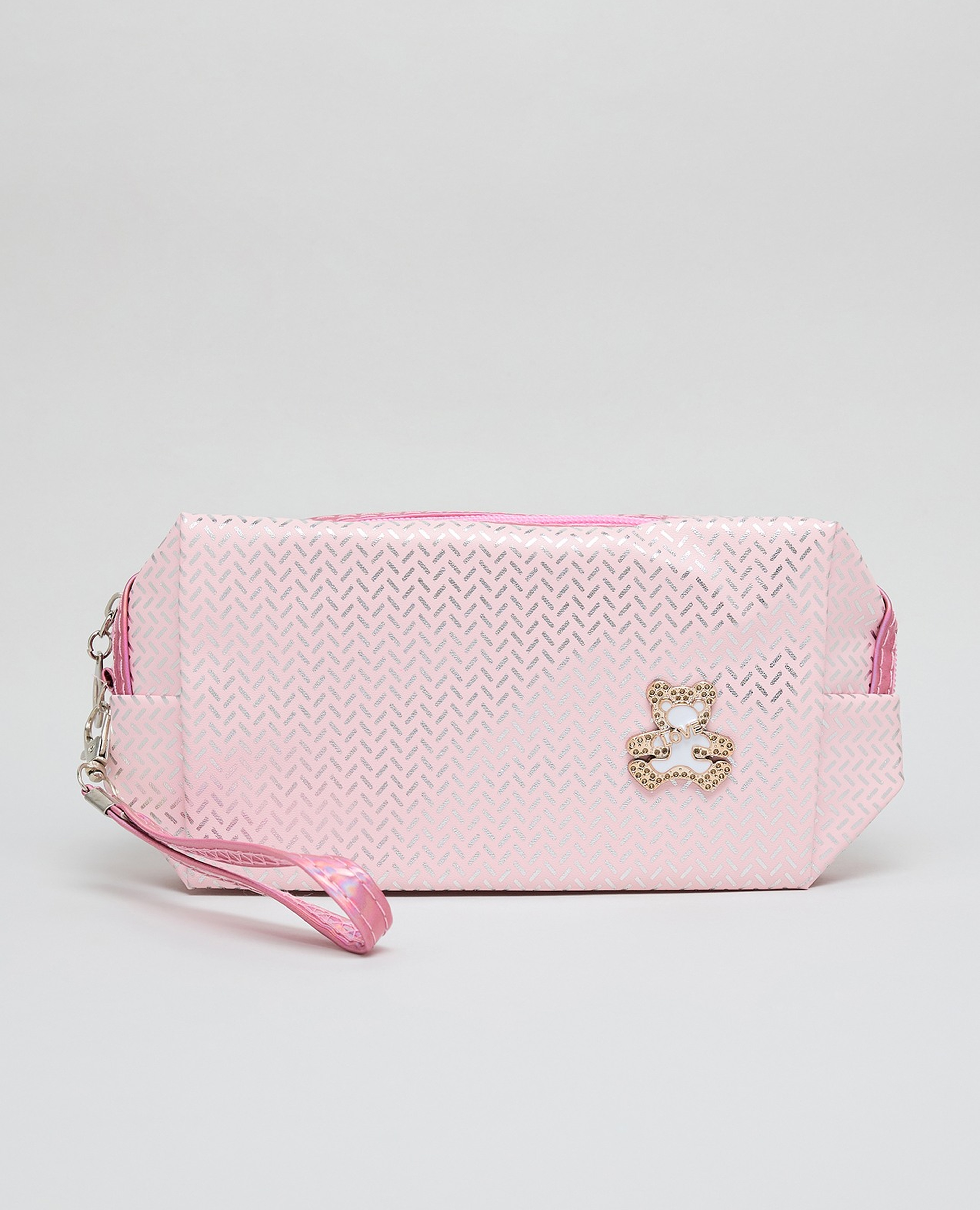 Patterned Cosmetic Pouch