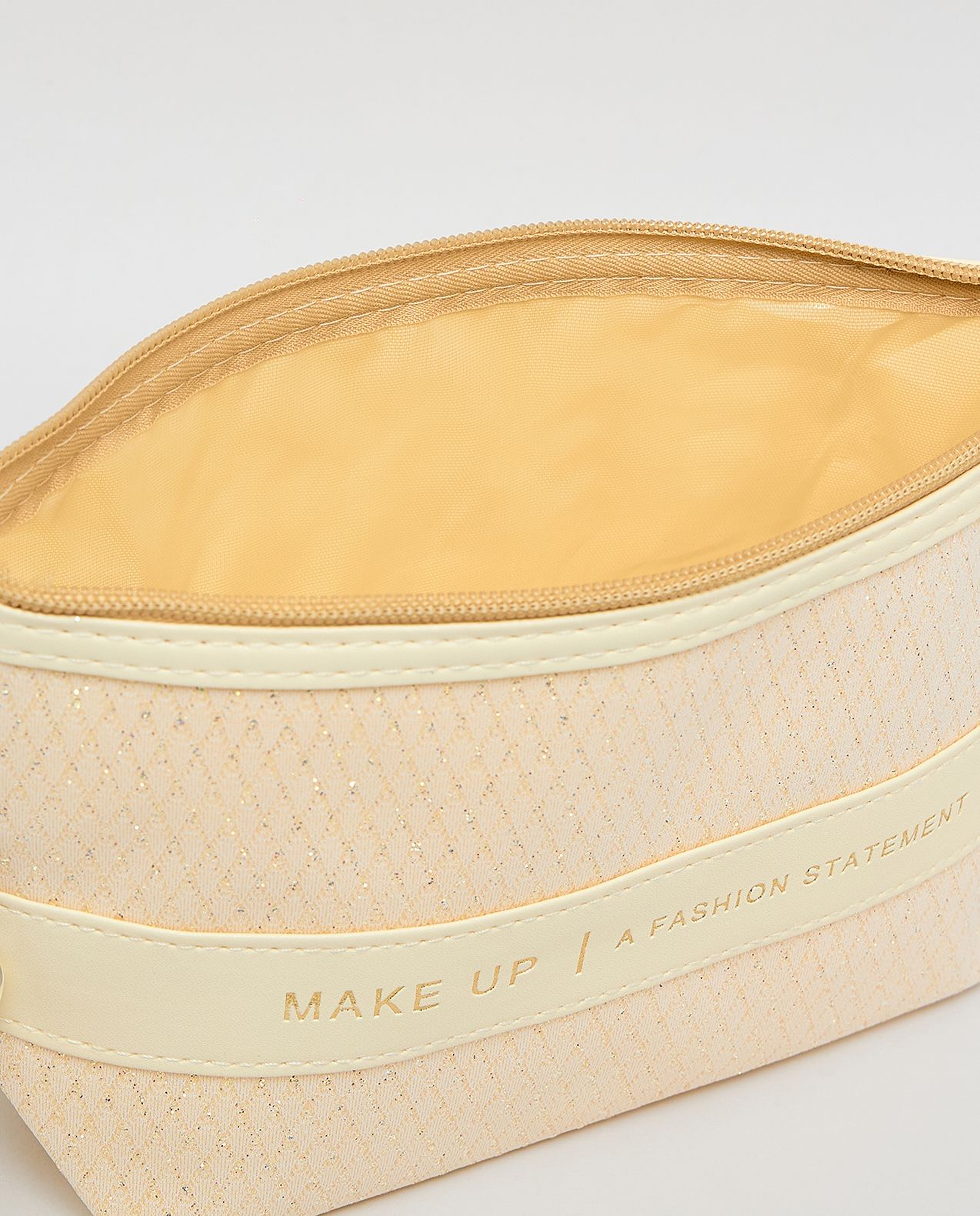 Patterned Cosmetic Pouch