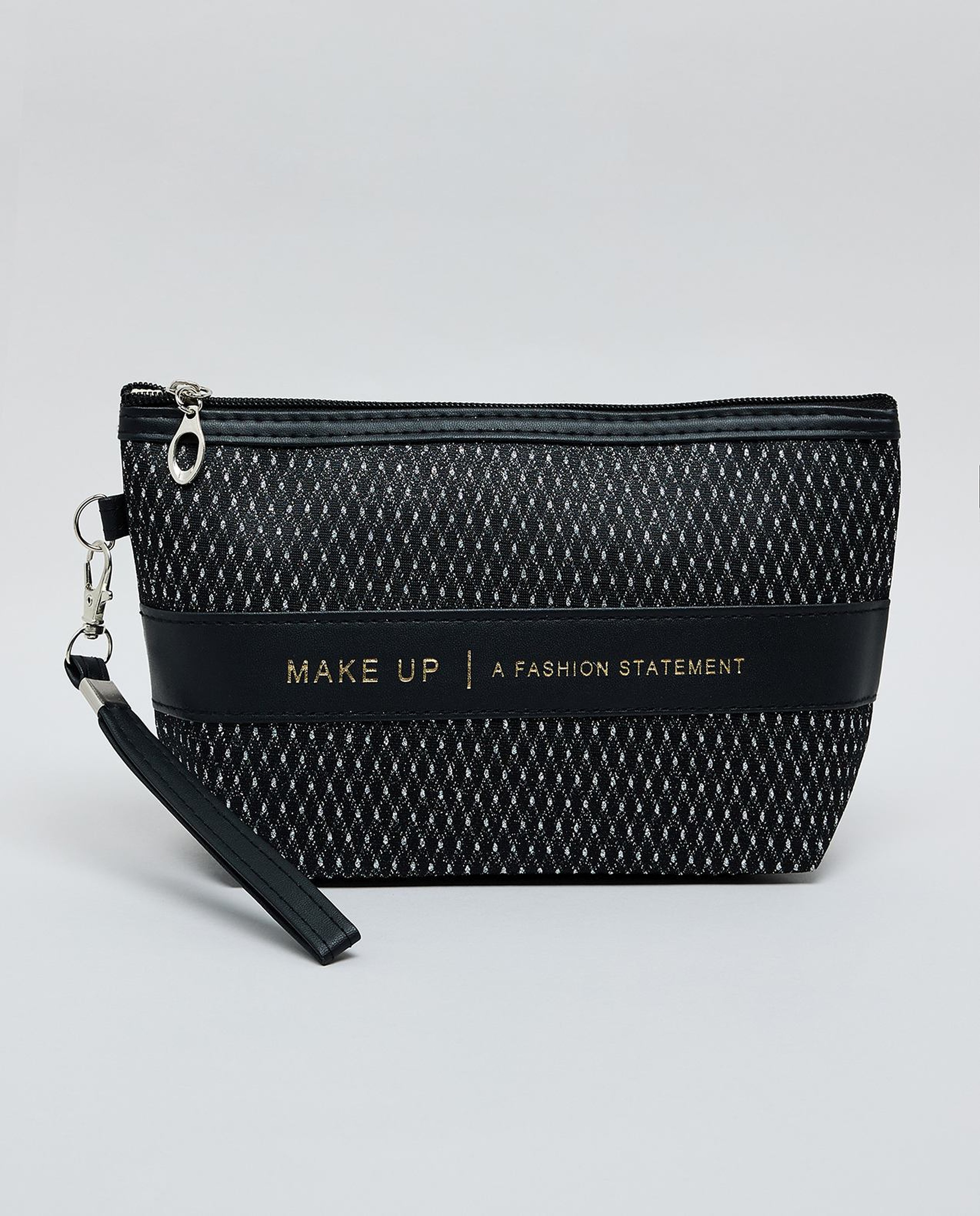 Patterned Cosmetic Pouch