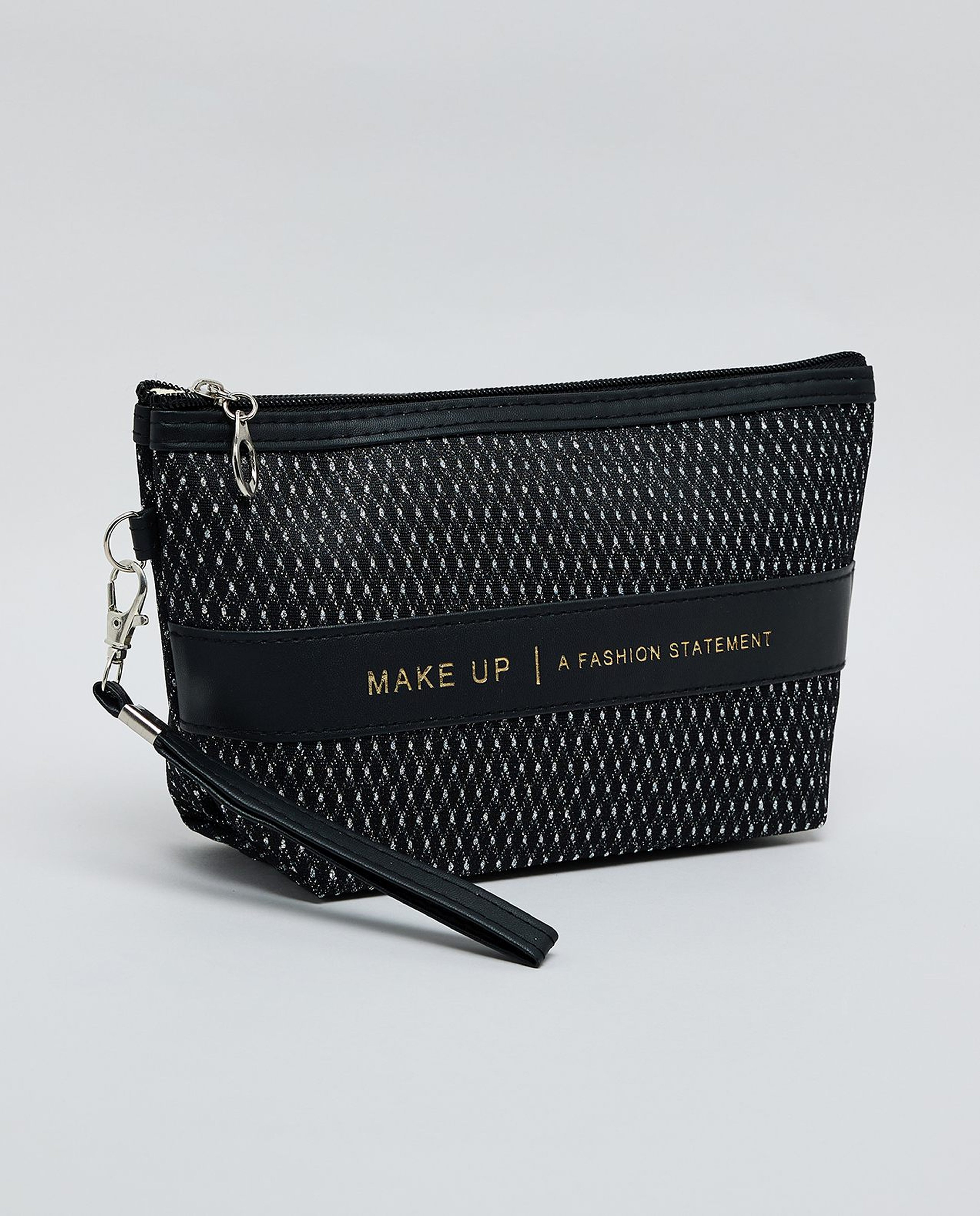 Patterned Cosmetic Pouch