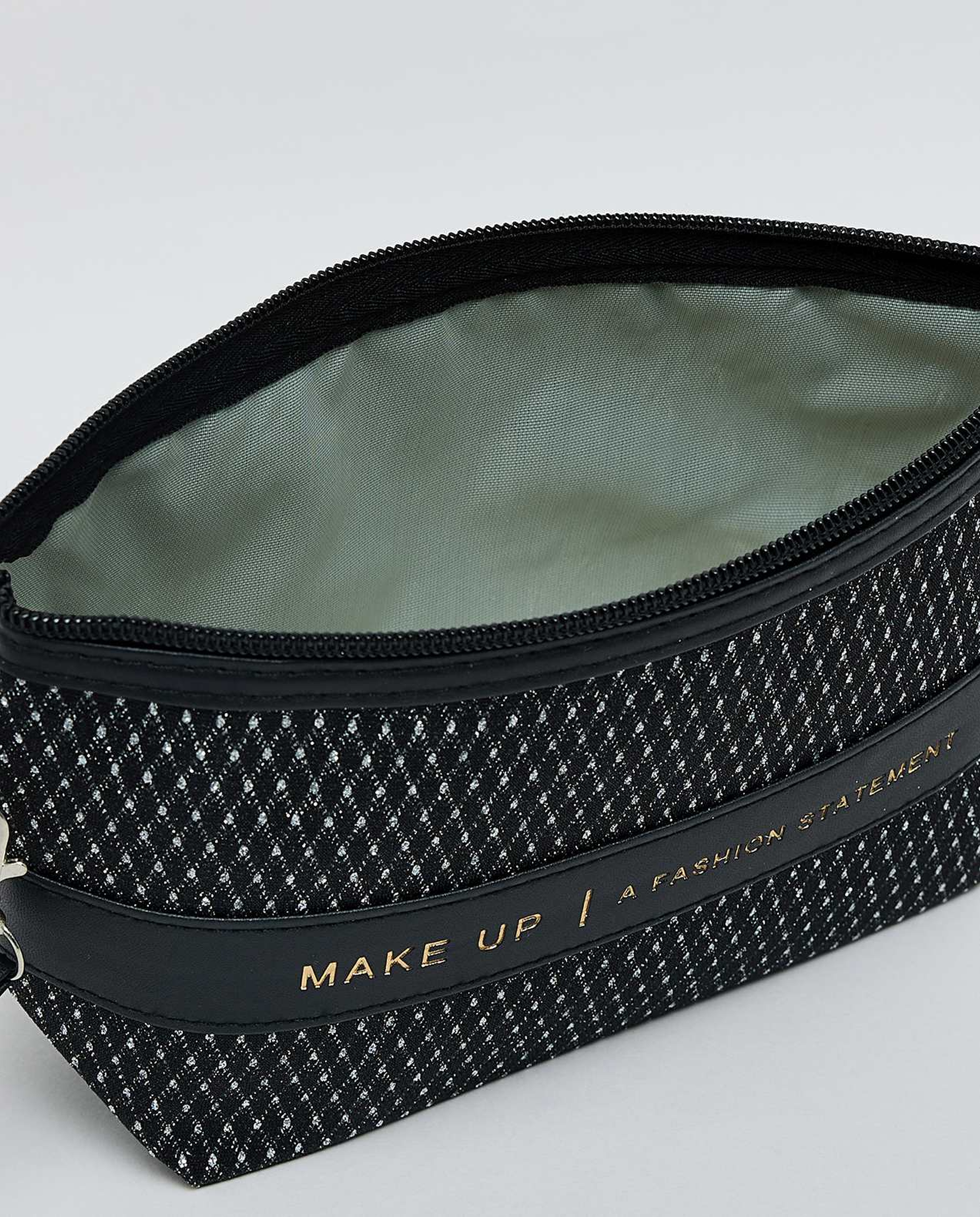 Patterned Cosmetic Pouch