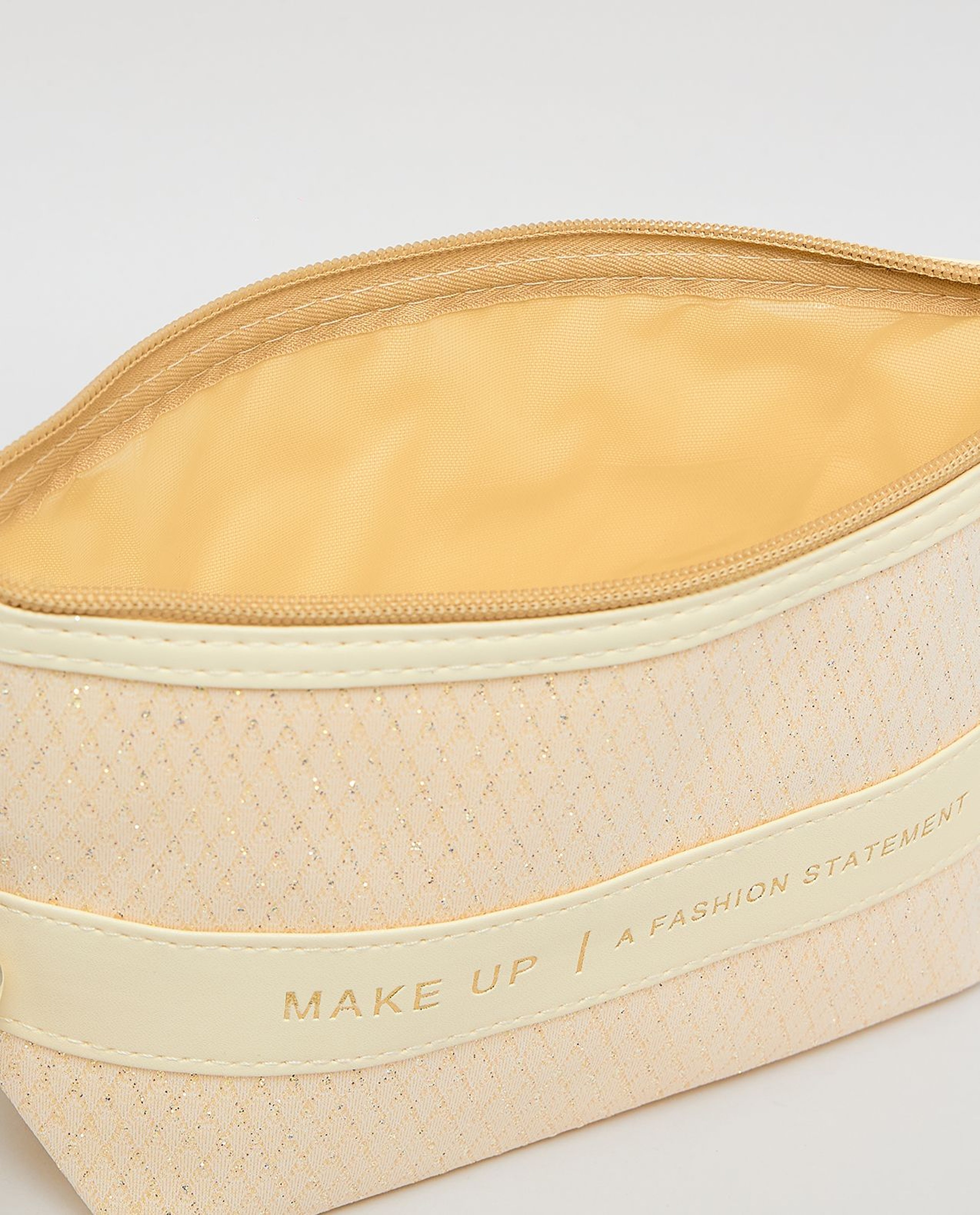 Patterned Cosmetic Pouch