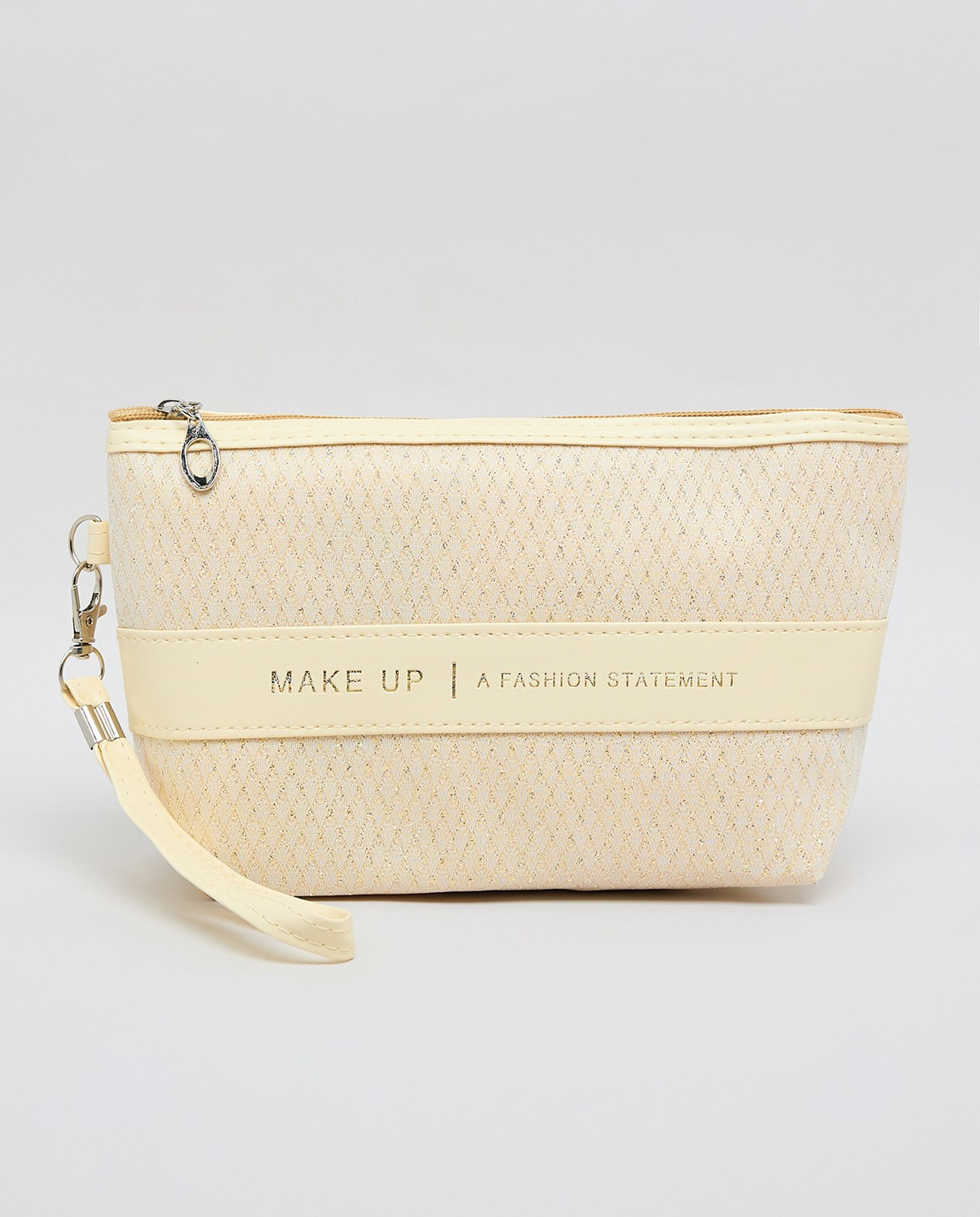 Patterned Cosmetic Pouch