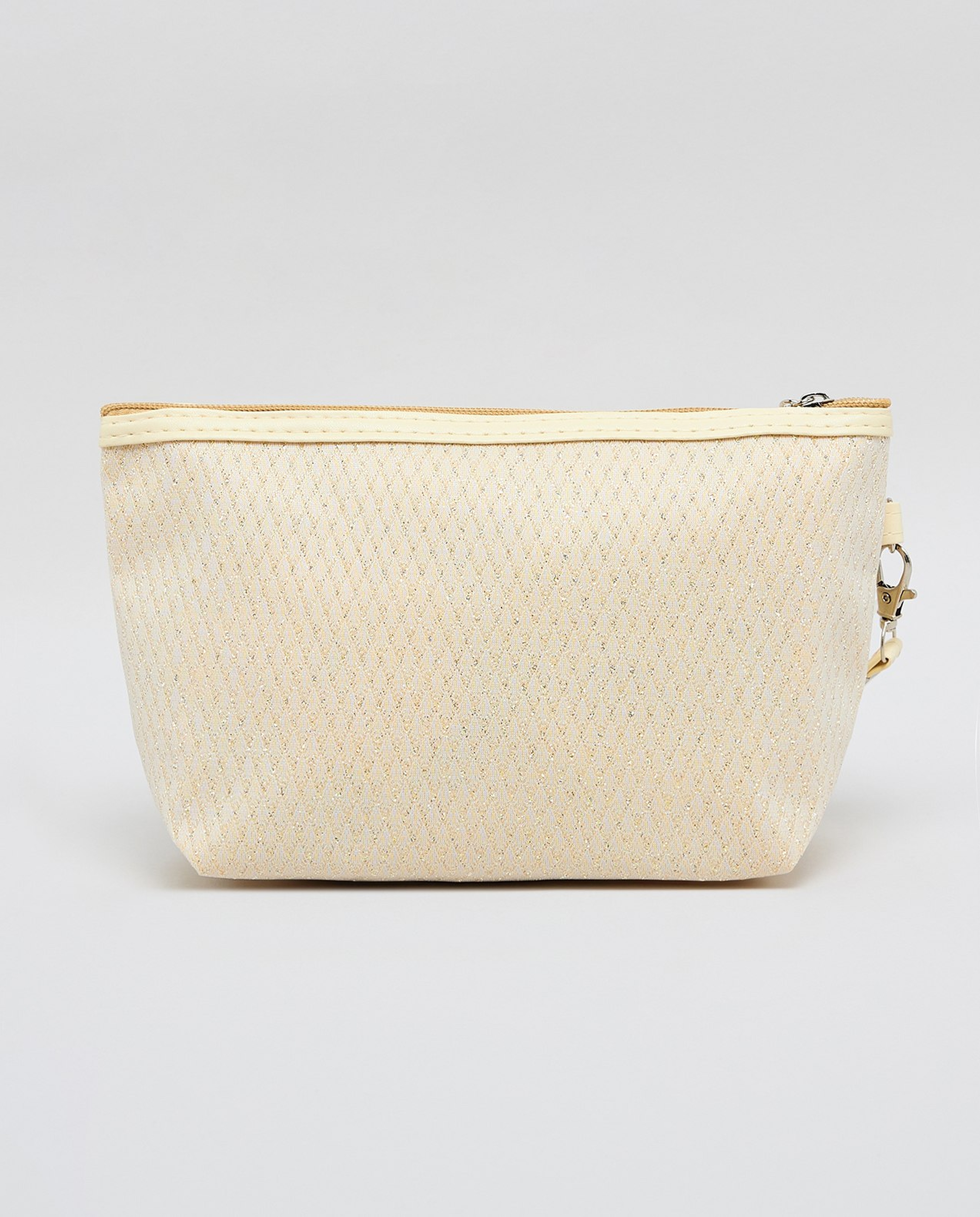 Patterned Cosmetic Pouch