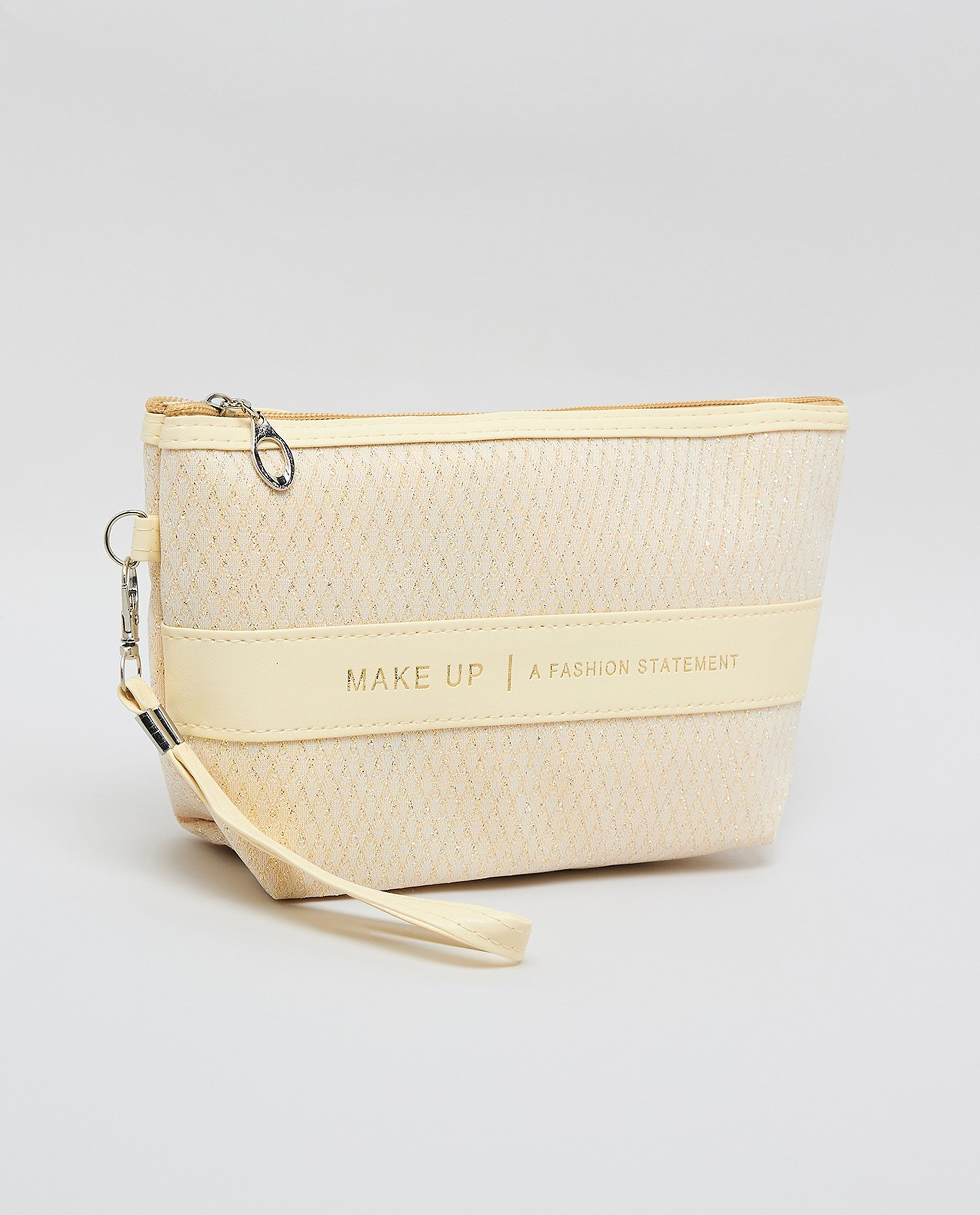 Patterned Cosmetic Pouch