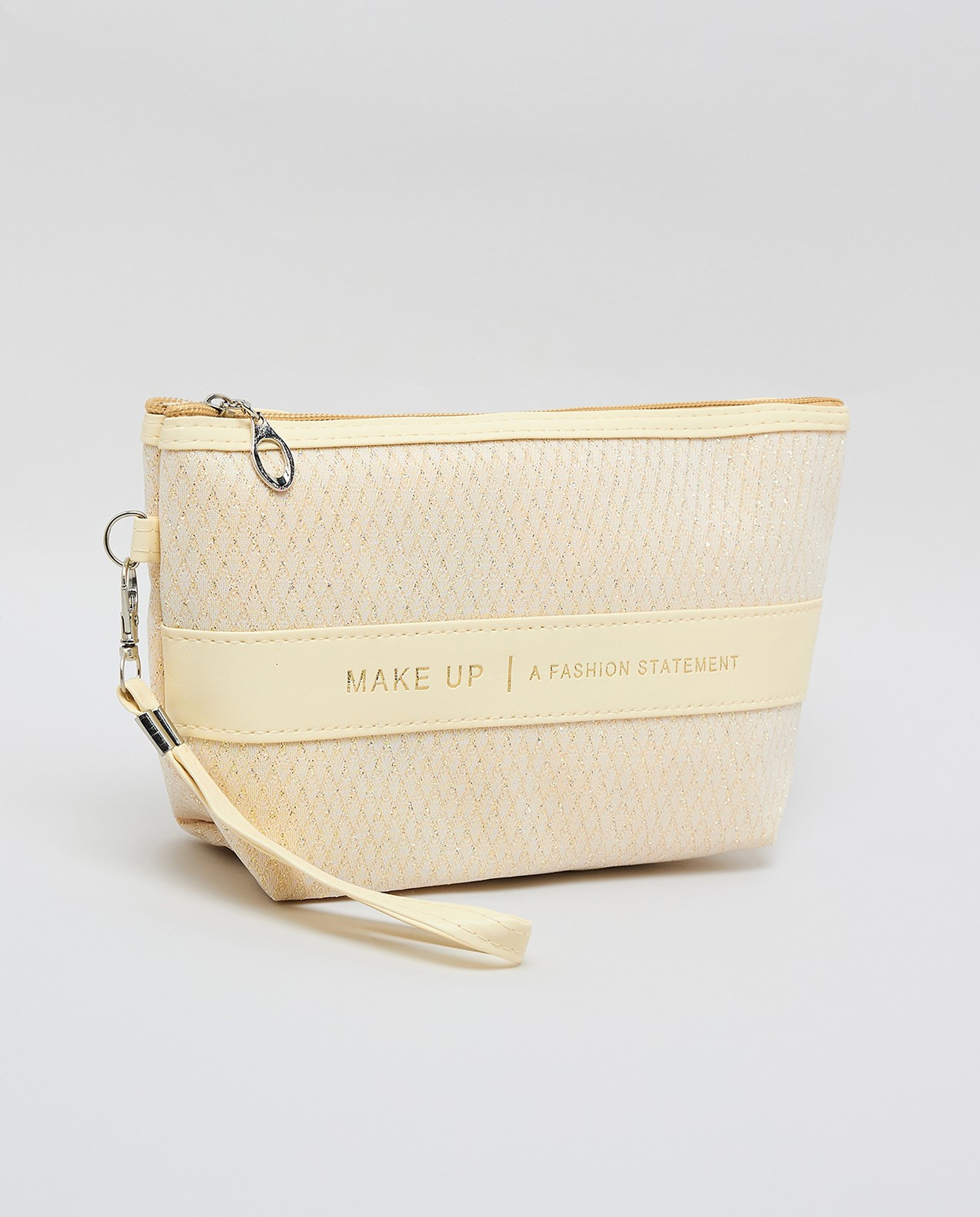 Patterned Cosmetic Pouch