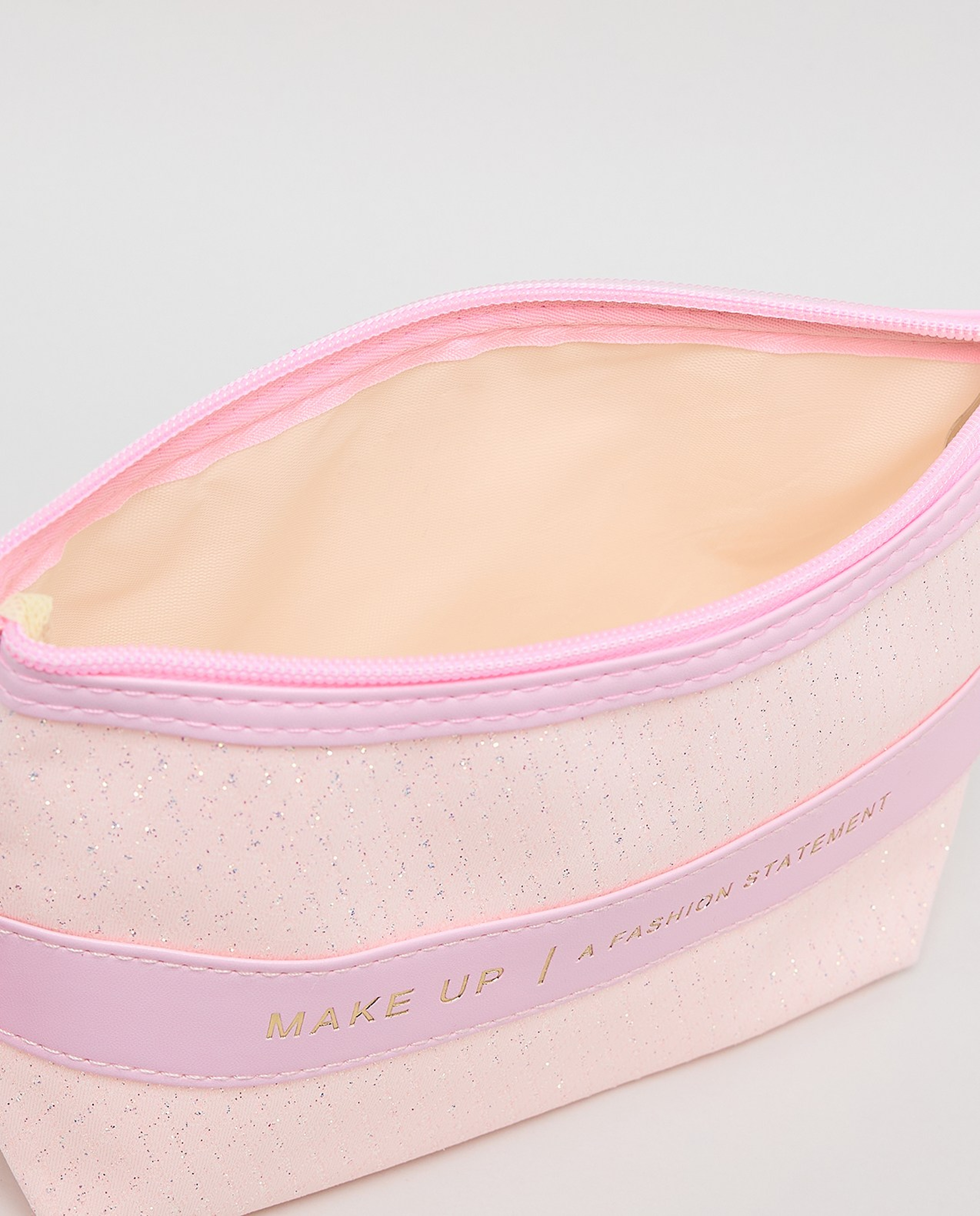 Patterned Cosmetic Pouch