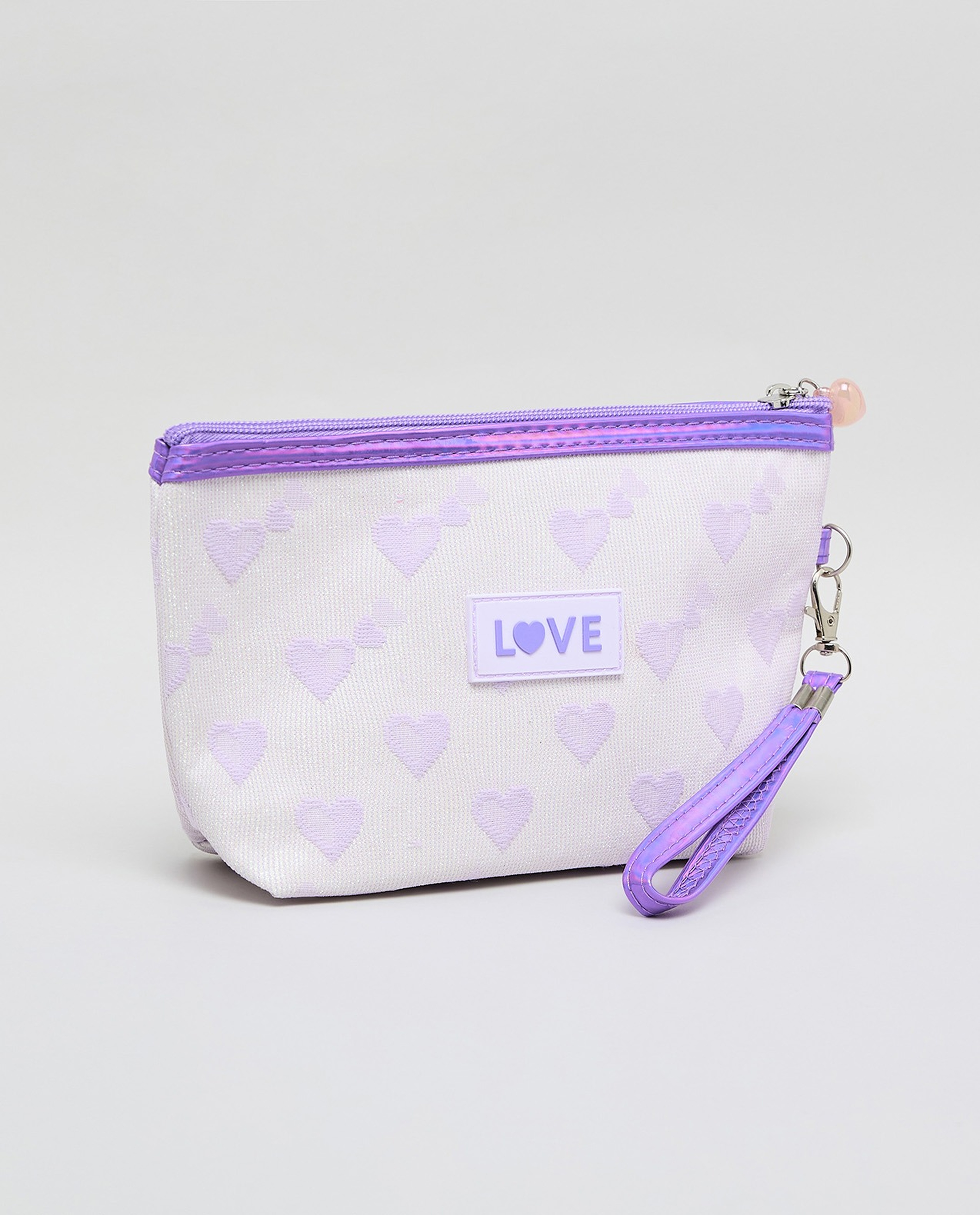 Patterned Cosmetic Pouch